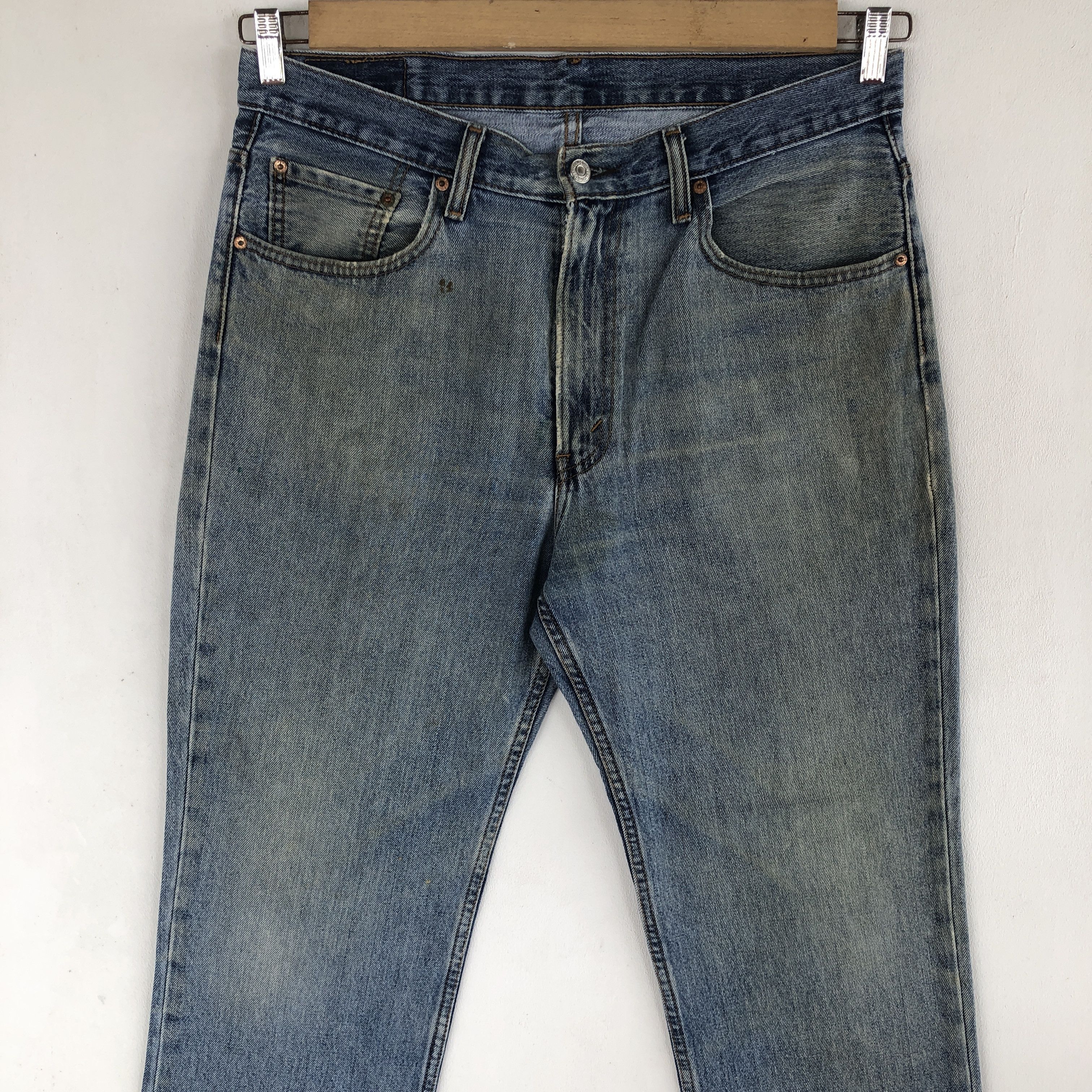 Levi's Vintage Levis Light Wash Jeans Levi's 516 Denim Pants Size US 32 / EU 48 - 3 Thumbnail