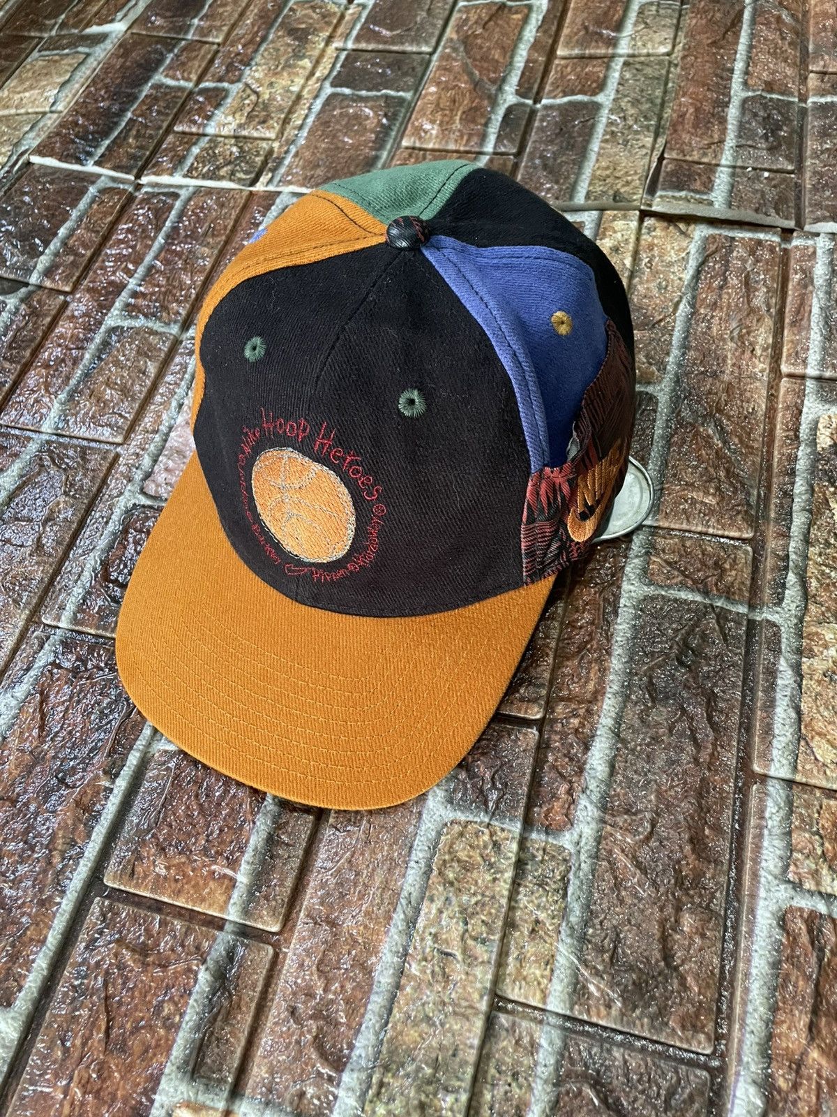 Nike Vintage NIKE Alley Hoops Heroes Baseball Cap d15 Size ONE SIZE - 1 Thumbnail