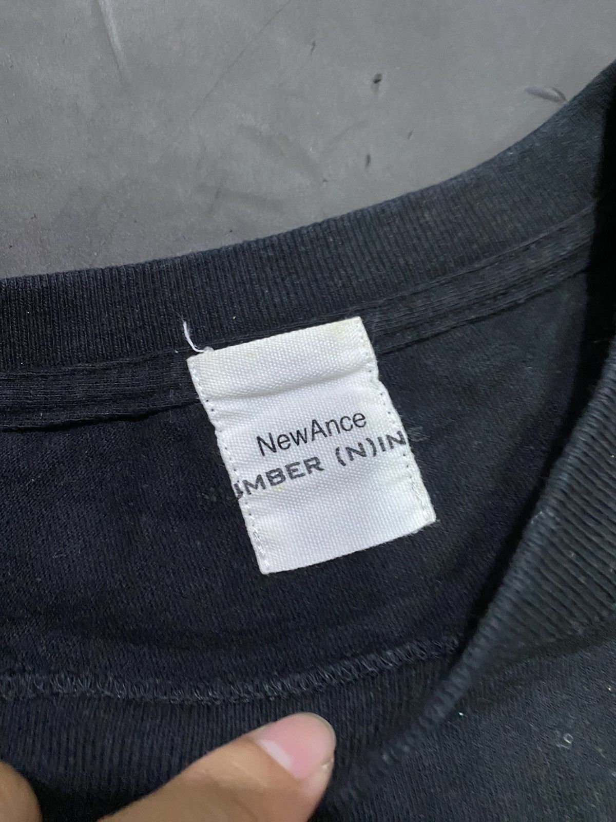 Japanese Brand Number Nine New Age Grunge Nirvana Font AA0091 Size US M / EU 48-50 / 2 - 8 Thumbnail