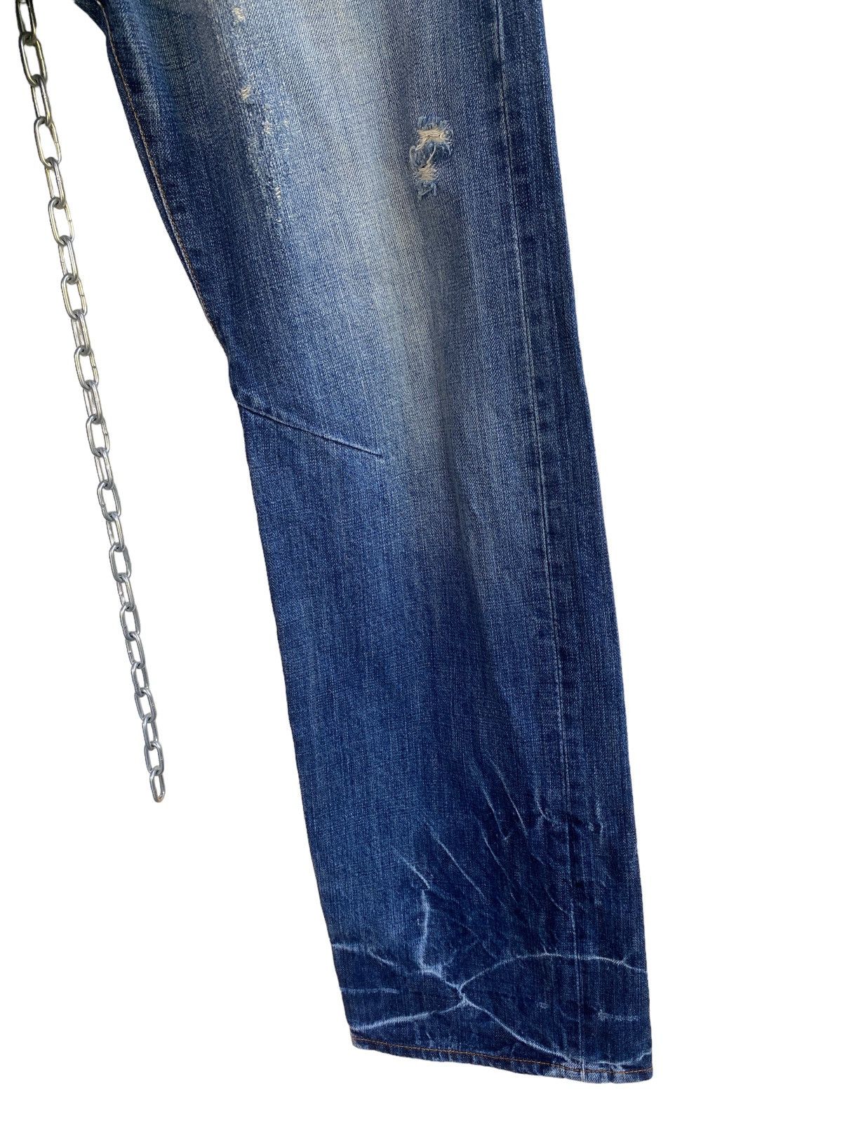 Japanese Brand Japanese Brand Flare Wide Leg Jeans Size US 32 / EU 48 - 6 Thumbnail