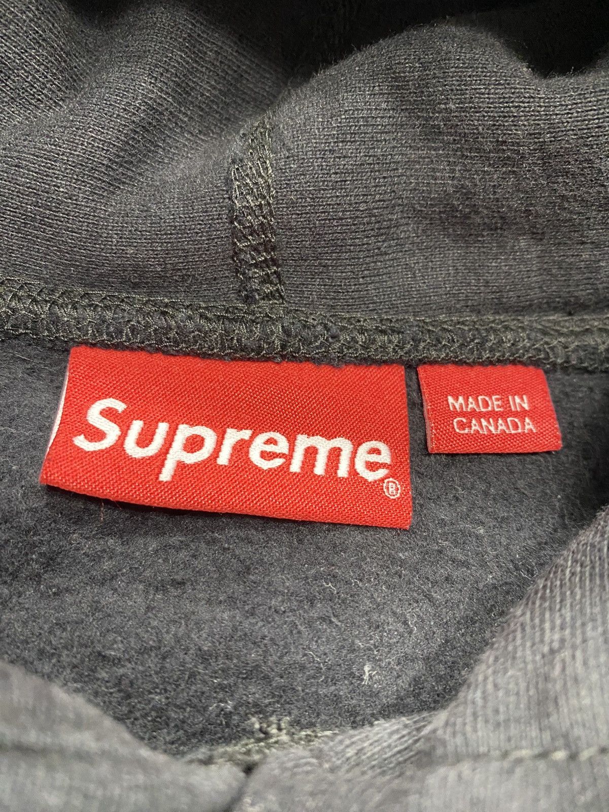 Supreme Supreme Cross Box Logo Hooded Sweatshirt Black Size US L / EU 52-54 / 3 - 3 Thumbnail