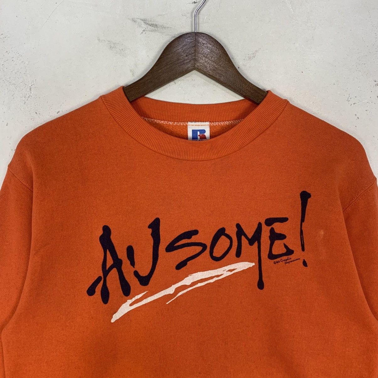 Jerzees Vintage Russell Athletic Apparel Streetwear Sweatshirt Size US M / EU 48-50 / 2 - 3 Thumbnail