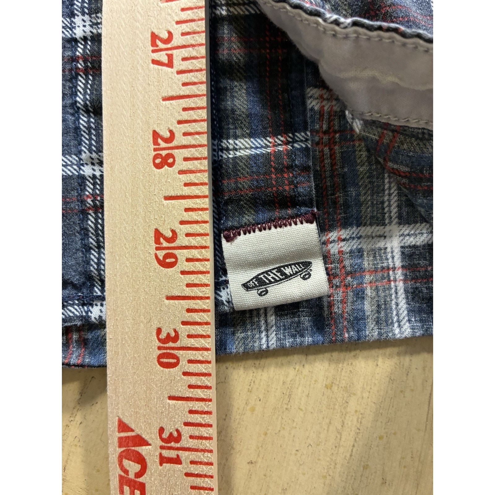 Vans Vans Men Plaid Shirt L Grunge Skater Y2K Anthony Van Engelen Size US L / EU 52-54 / 3 - 8 Thumbnail