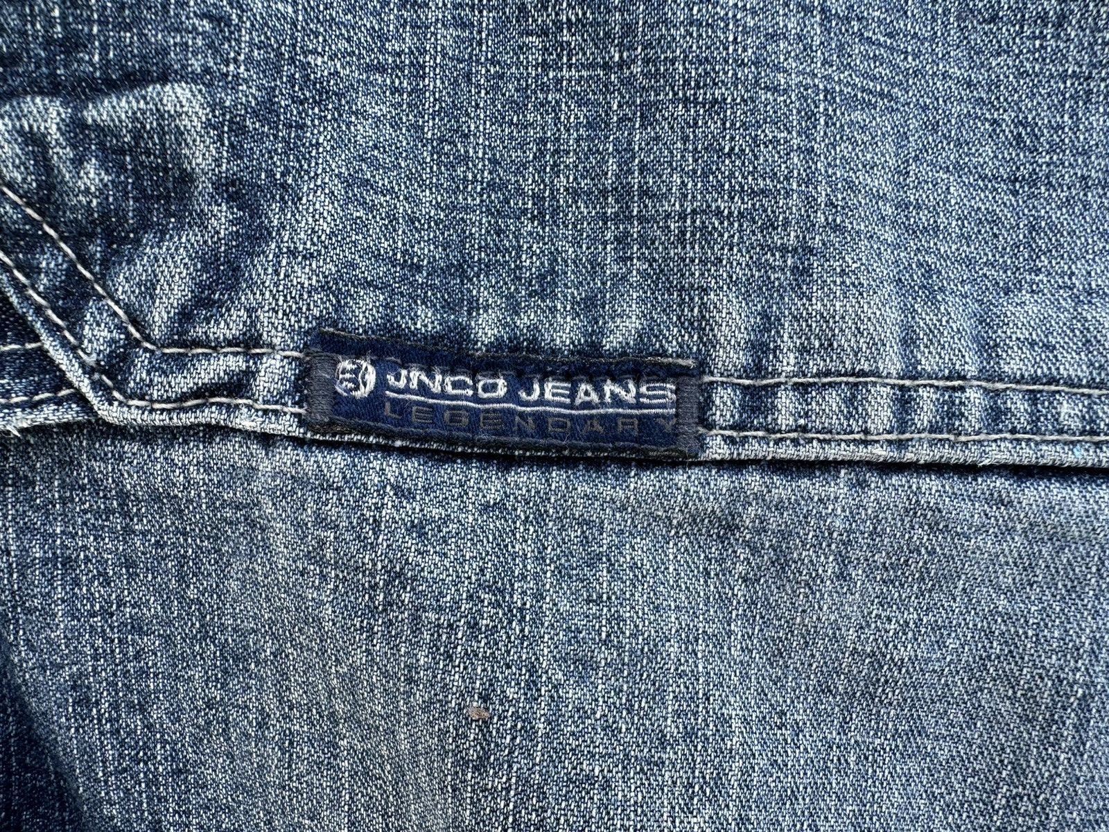 JNCO × Vintage Vintage JNCO Jeans Baggy Denim Shorts Size US 31 - 5 Thumbnail