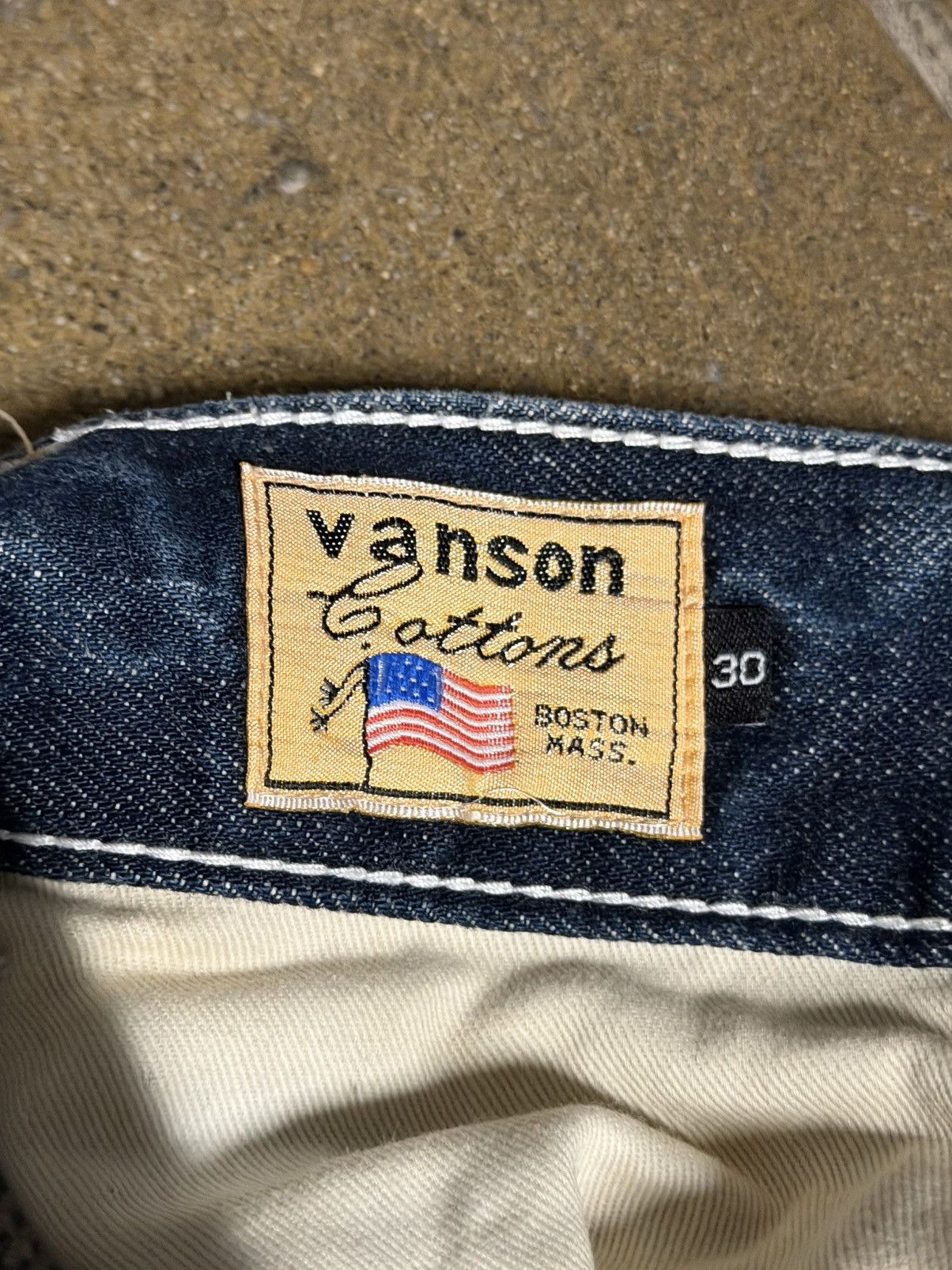 Vanson Leathers Vanson leathers rare embroidered skull denim 30 Size US 30 / EU 46 - 8 Thumbnail