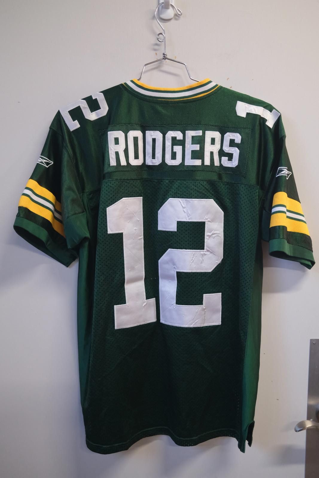 Reebok Reebok Green Bay Packers Rodgers #12 Football Jersey Size US XL / EU 56 / 4 - 2 Thumbnail
