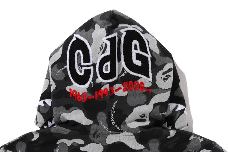 Bape Bape CDG Hoodie Size ONE SIZE - 4 Thumbnail