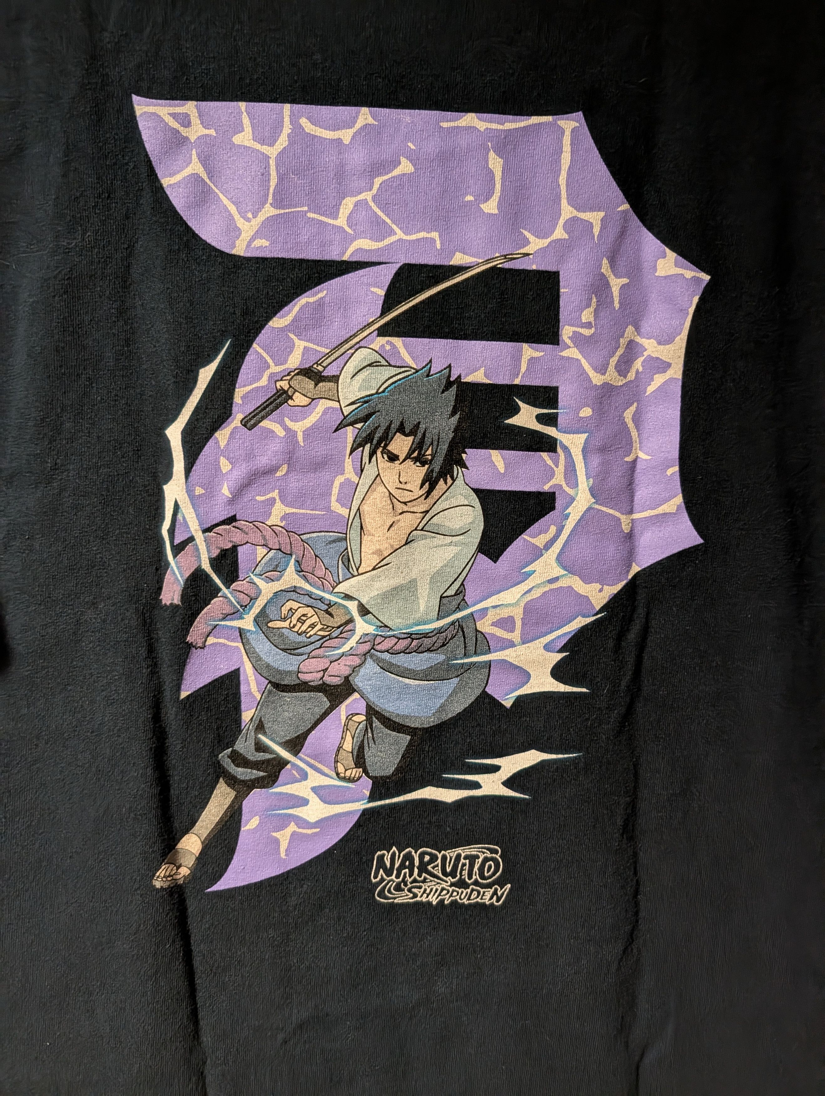 Primitive Primitive x Naruto Shippuden Sasuke Uchiha Skate T-Shirt Size US M / EU 48-50 / 2 - 2 Thumbnail