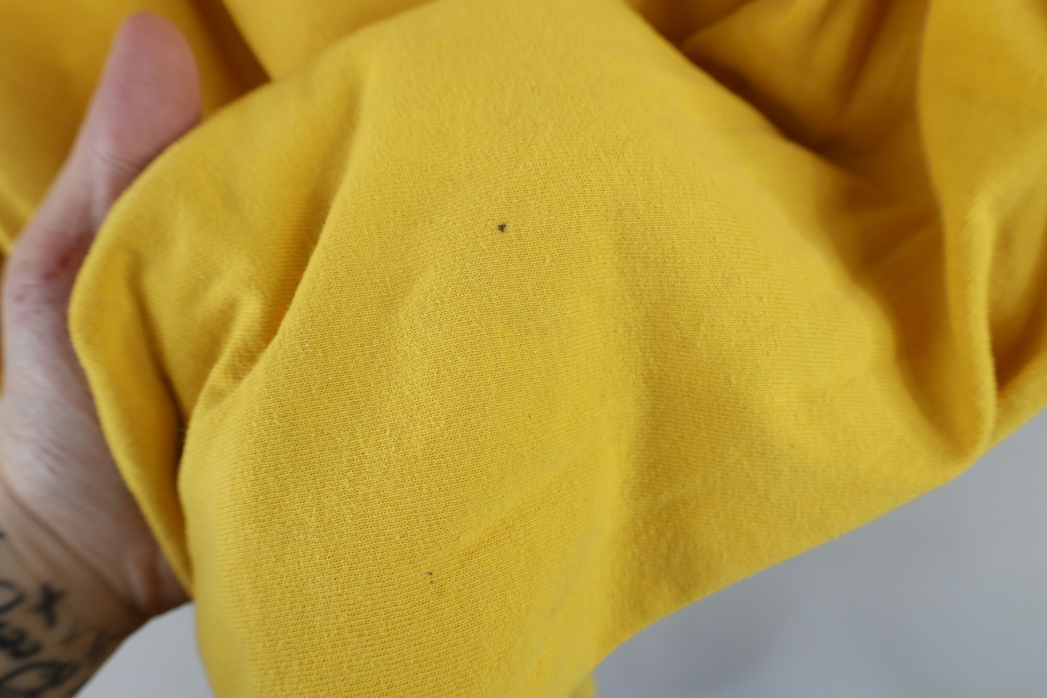 Ralph Lauren × Vintage Vintage 90s Ralph Lauren Spell Out Big Logo T-Shirt Yellow Size US XXL / EU 58 / 5 - 12 Thumbnail