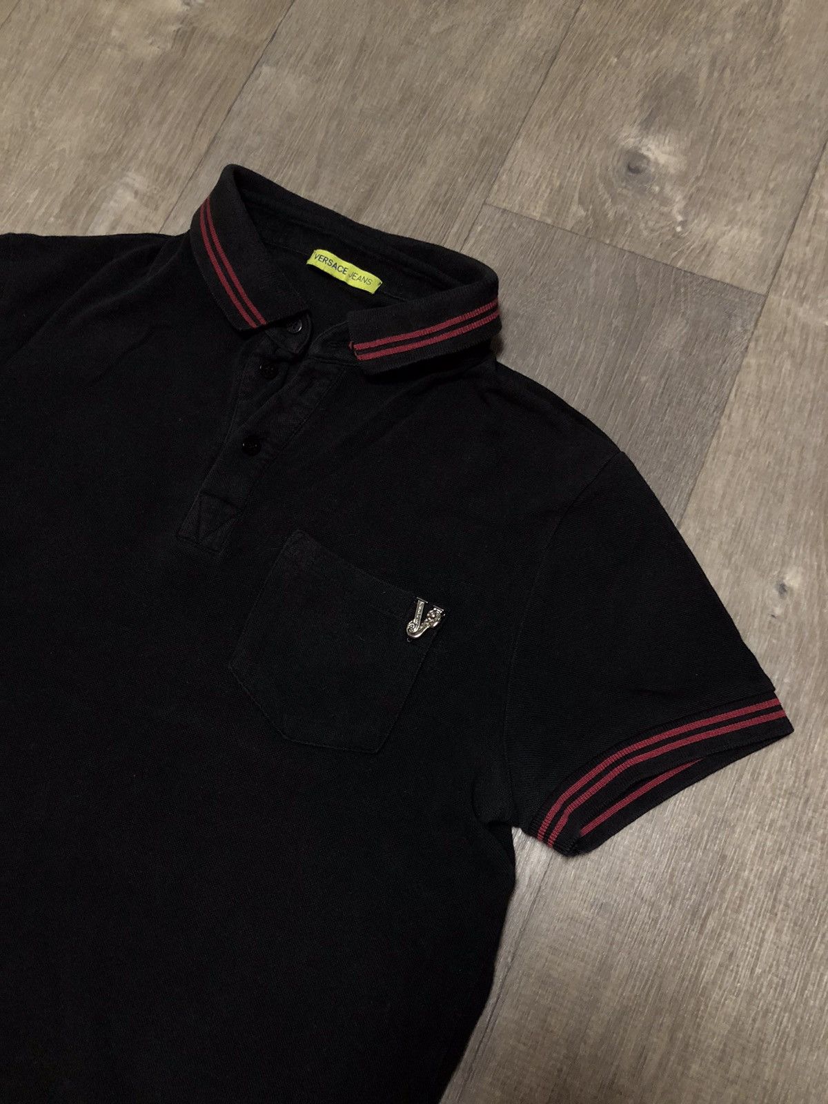 Versace × Versace Jeans Couture Versace Polo shirt Size US M / EU 48-50 / 2 - 2 Thumbnail