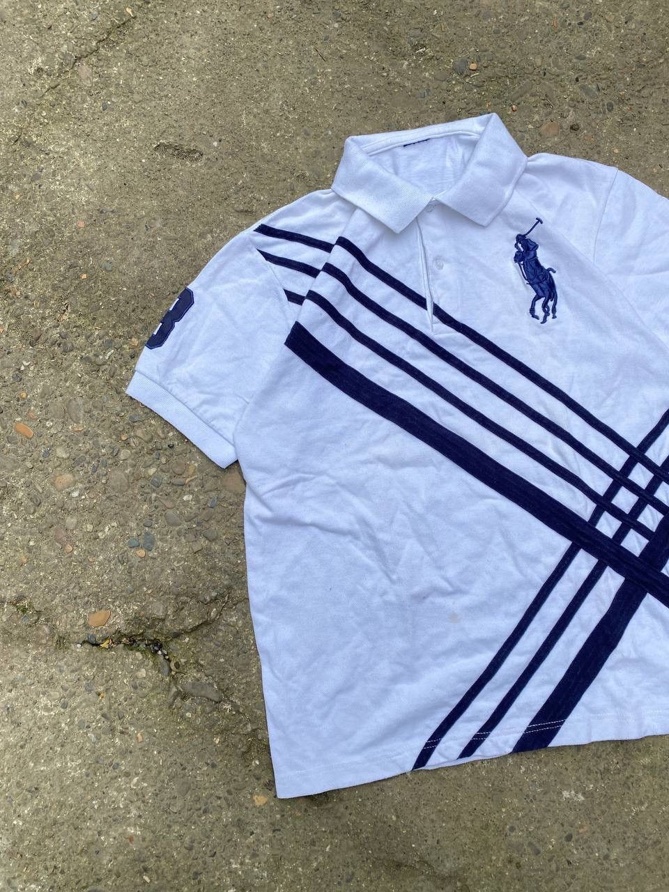 Polo Ralph Lauren × Vintage Polo Ralph Lauren vintage rugby polo jersey Size US M / EU 48-50 / 2 - 2 Thumbnail