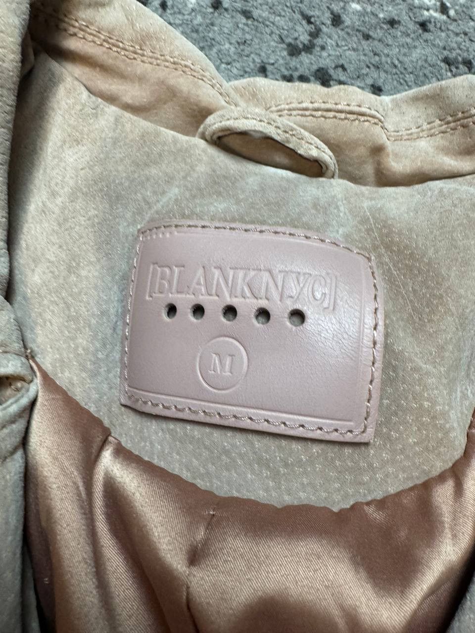 BLANKNYC × Japanese Brand Vintage BLANKNYC Wildleder Motorradjacke Sand Stoner Suede Size M / US 6-8 / IT 42-44 - 8 Thumbnail