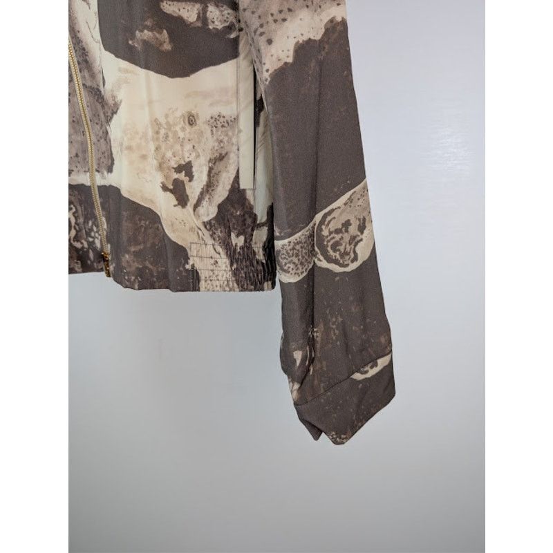 Amiri o1rshd1 Wes Lang Big Skull Blouson Jacket in Mink Size US XL / EU 56 / 4 - 6 Thumbnail