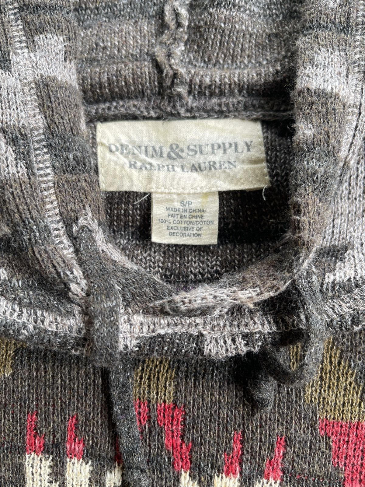 Denim & Supply Ralph Lauren Ralph Lauren Aztec Native Hoodies Size US S / EU 44-46 / 1 - 4 Thumbnail