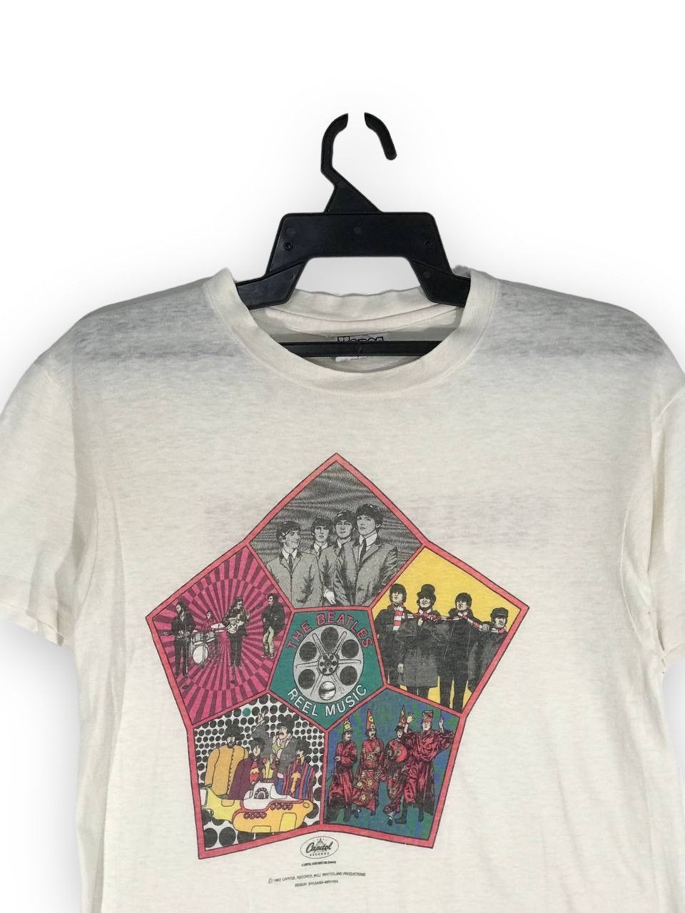 Band Tees × Vintage Vintage 1982 The Beatles capital records tower records Size US M / EU 48-50 / 2 - 2 Thumbnail