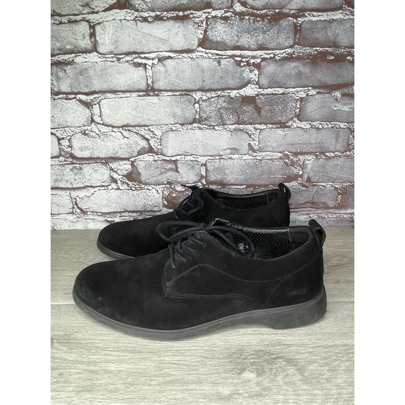 Lumberjack Amberjack Black Suede Leather Lace Up Rubber Oxfords Shoes M Size US 10.5 / EU 43-44 - 21 Thumbnail