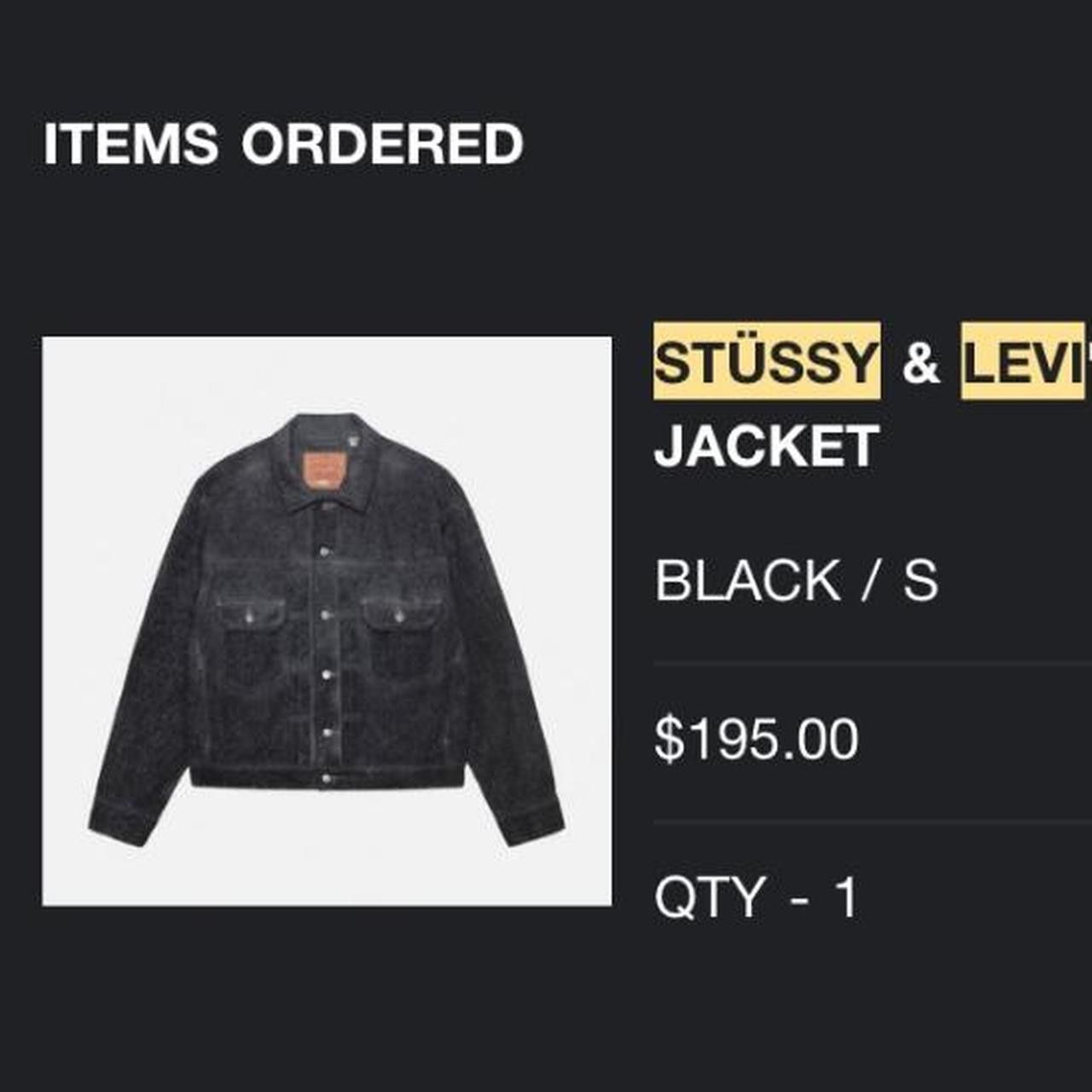 Levi's × Stussy Stussy x Levi's Dyed Jacquard Trucker Jacket | Grailed