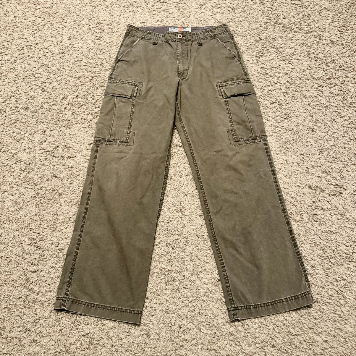 Old Navy VINTAGE Y2K GREEN/BROWN CARPENTER PANTS! Size US 32 / EU 48 - 1 Thumbnail