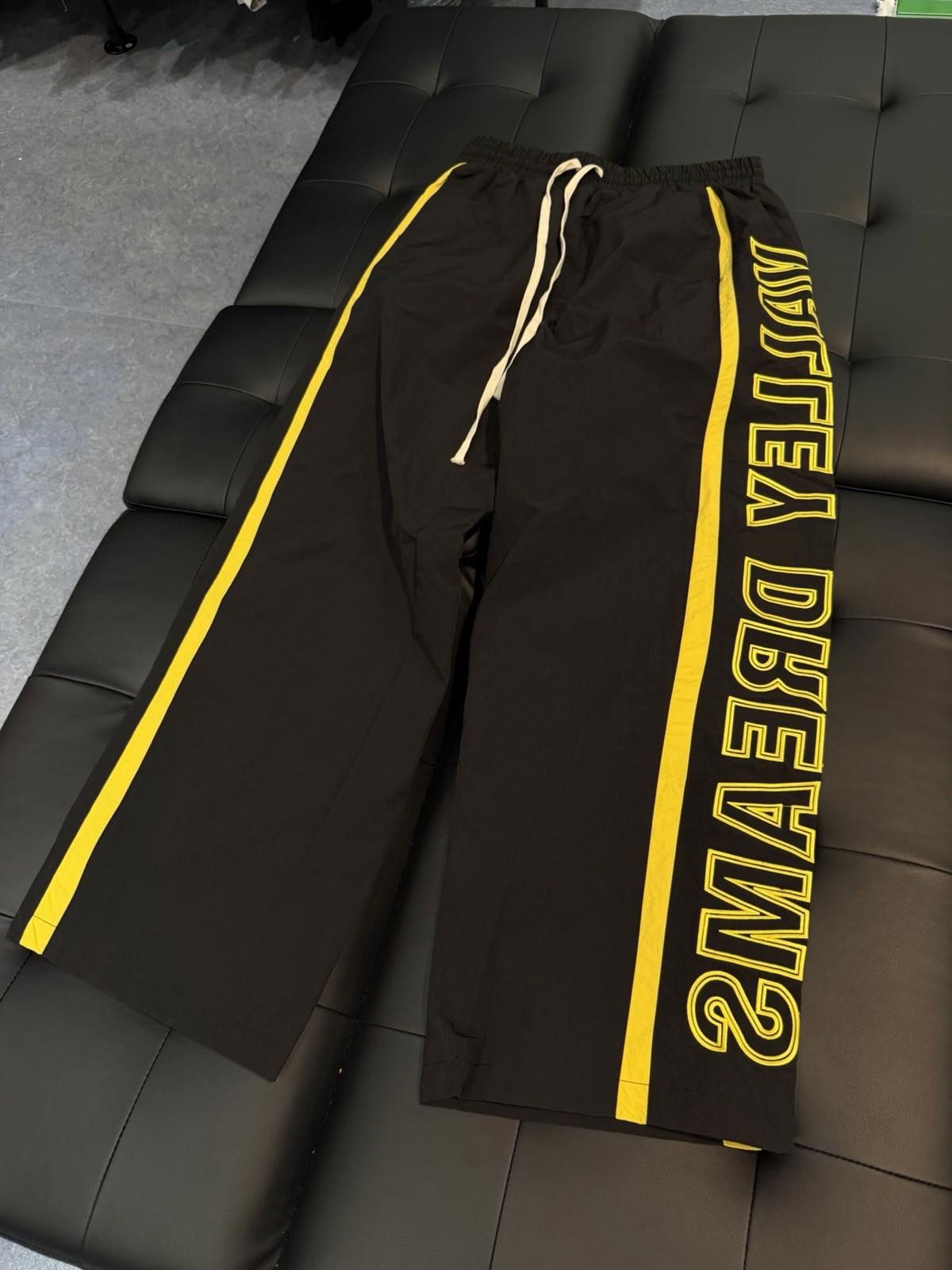 Other Valley Track Black Yellow Drawstring Sweatpants Size Small Size US 30 / EU 46 - 5 Thumbnail