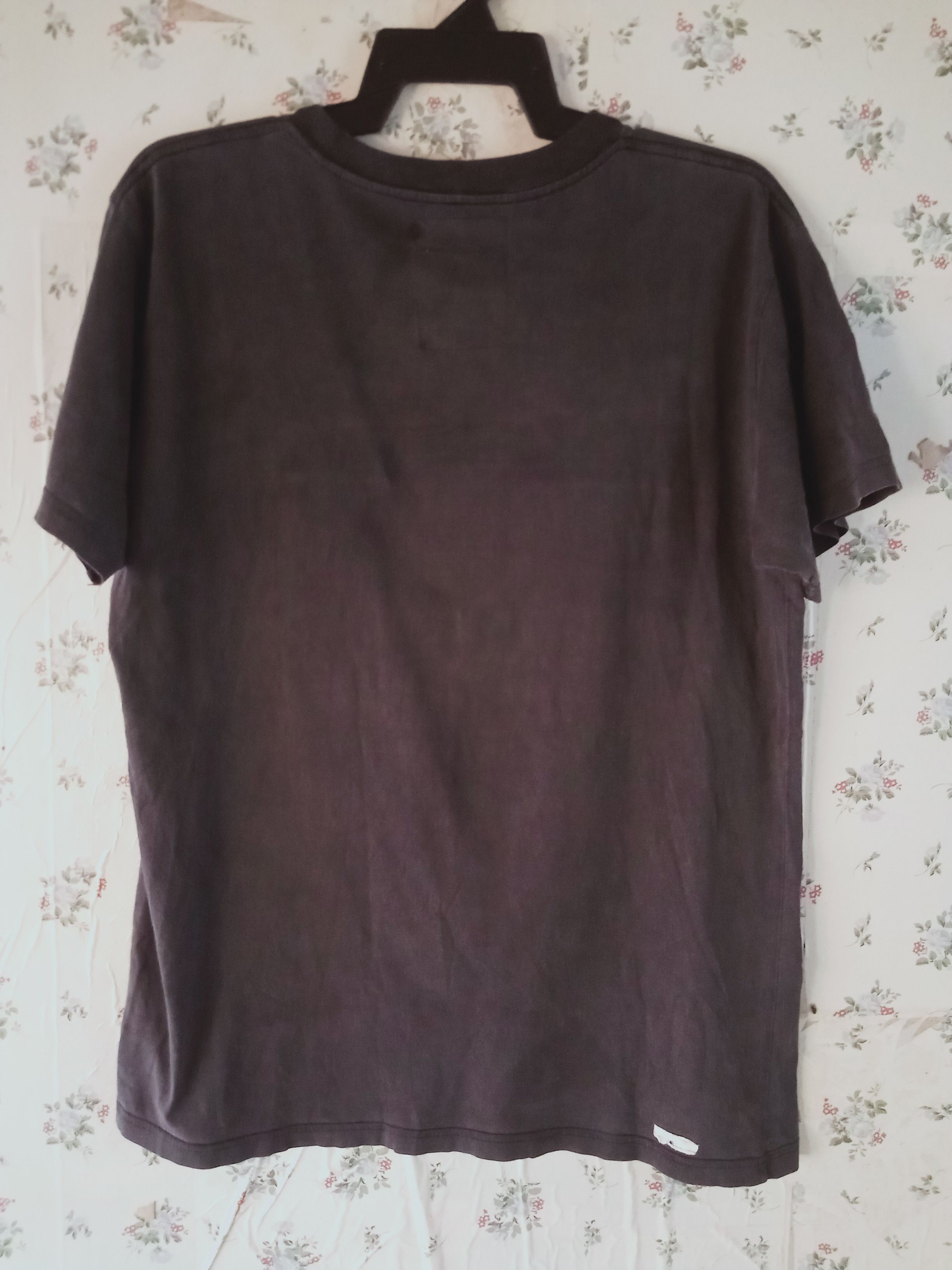 Japanese Brand Vintage Bathing Ape Bape x Chocolate Tee Faded Black Size US M / EU 48-50 / 2 - 4 Thumbnail