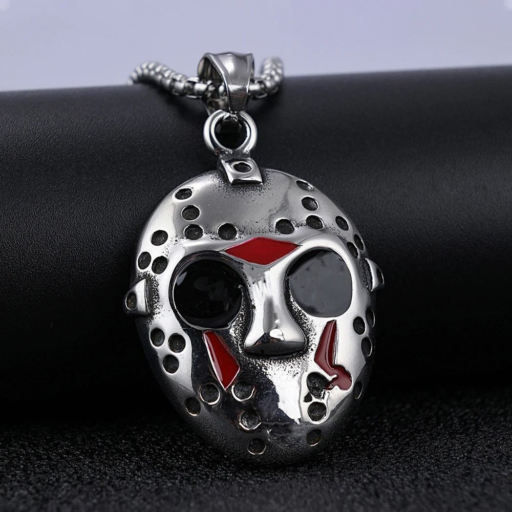 Other Stainless Steel Mask Pendant Necklace Size ONE SIZE - 2 Thumbnail