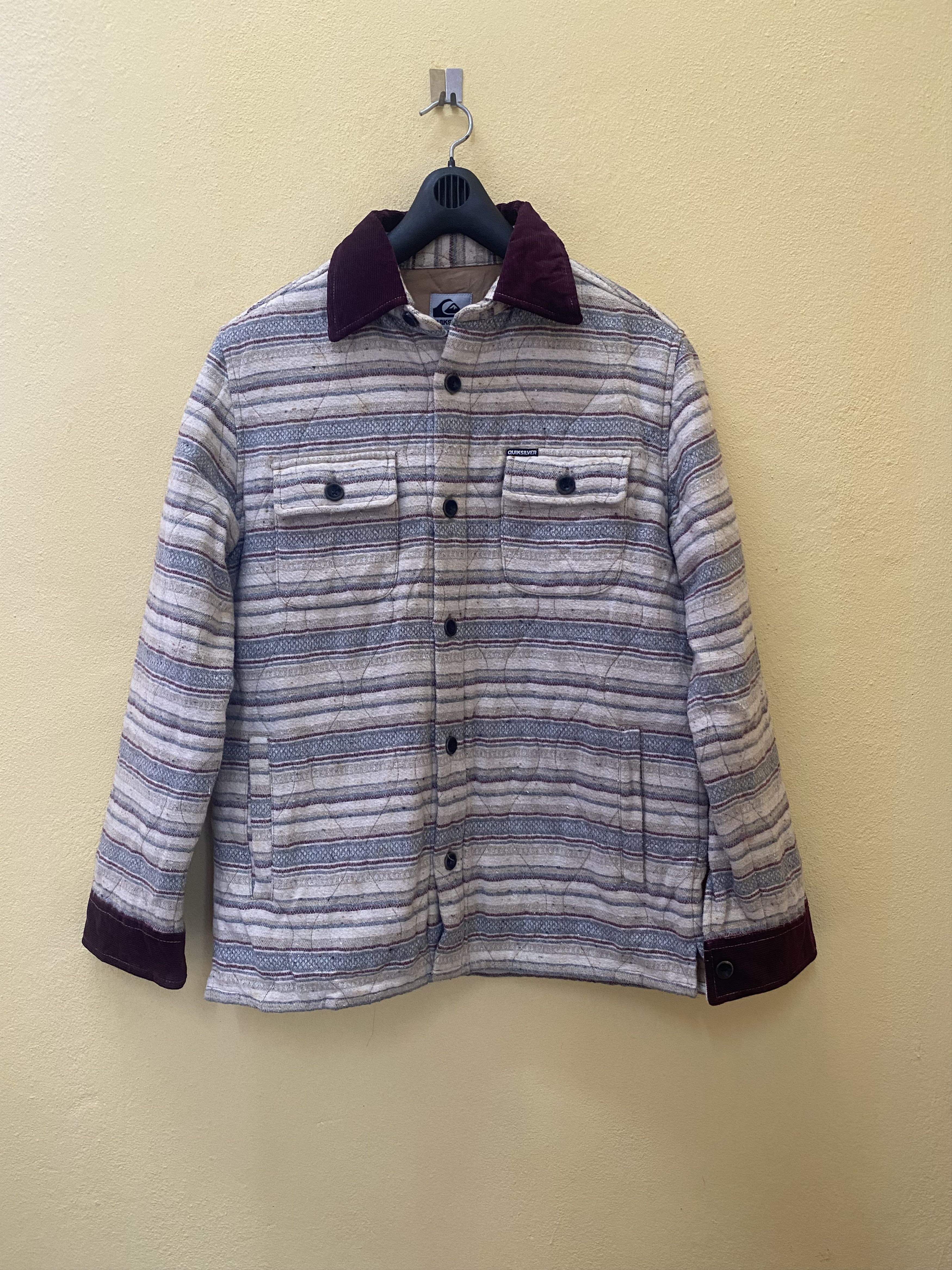 Quiksilver × Vintage Quiksilver stripe button jacket Size US M / EU 48-50 / 2 - 1 Thumbnail