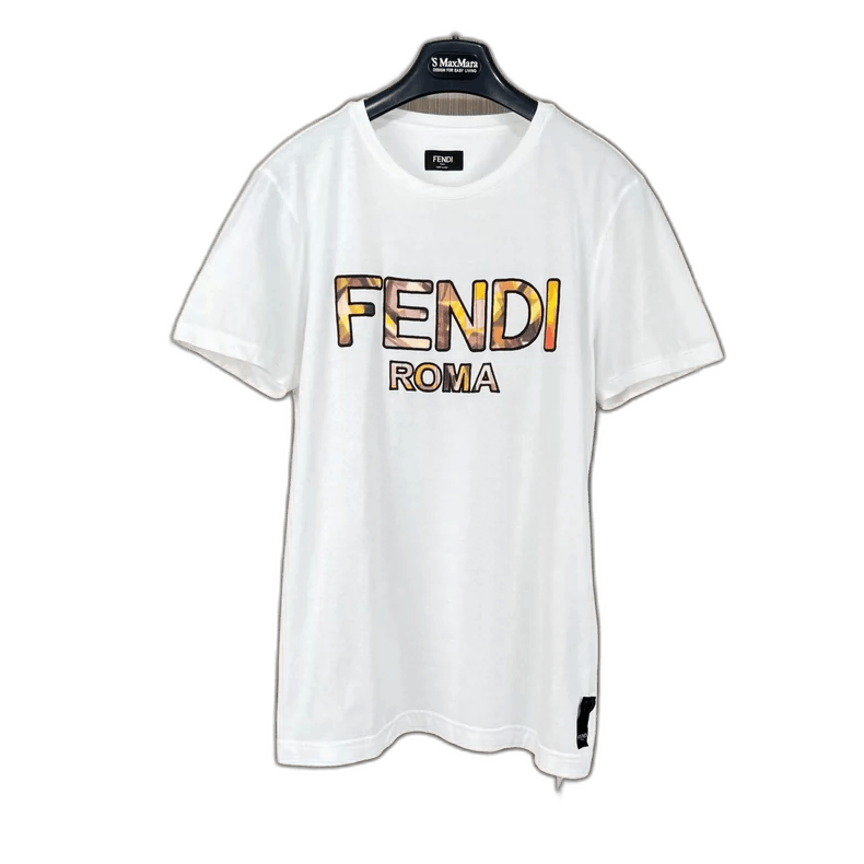 Fendi Fendi Embroidered Logo Short Sleeve Shirt Size US S / EU 44-46 / 1 - 1 Thumbnail