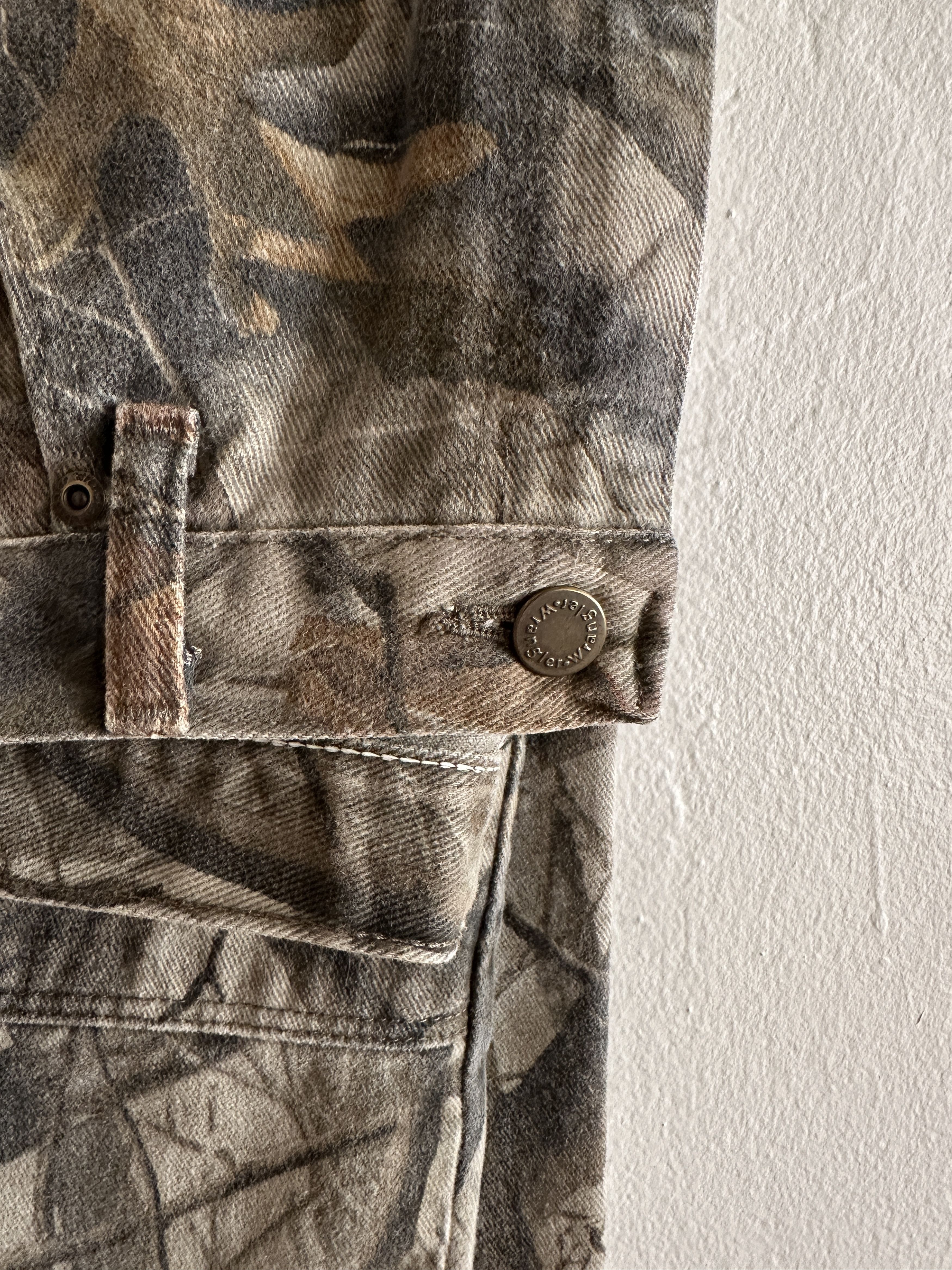 Wrangler Vintage Wrangler Realtree Camo Wide Leg Straight Denim Jeans Size US 36 / EU 52 - 8 Thumbnail
