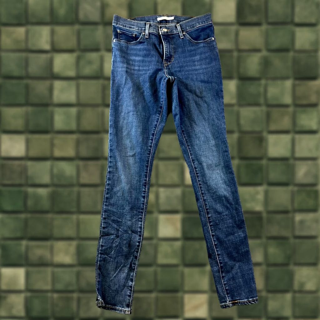 Levi's Levi's 311 Skinny Jeans Women's 29x30 Blue Denim Stretch Cotton Regular Slim Fit XS? Size 29" - 1 Thumbnail