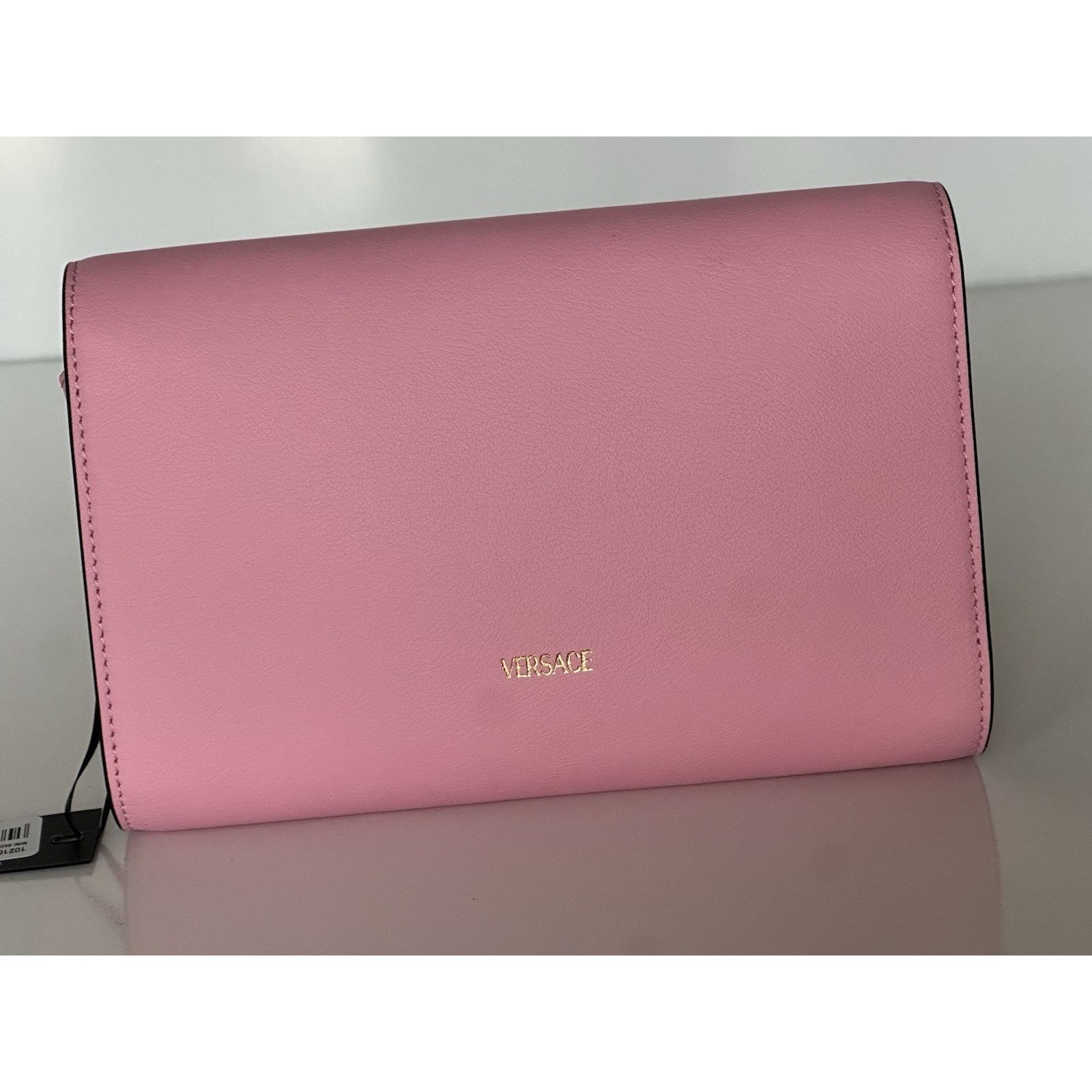 Versace Versace Medusa Leather Mini Pink Shoulder Bag Italy 1021608 Size ONE SIZE - 4 Thumbnail