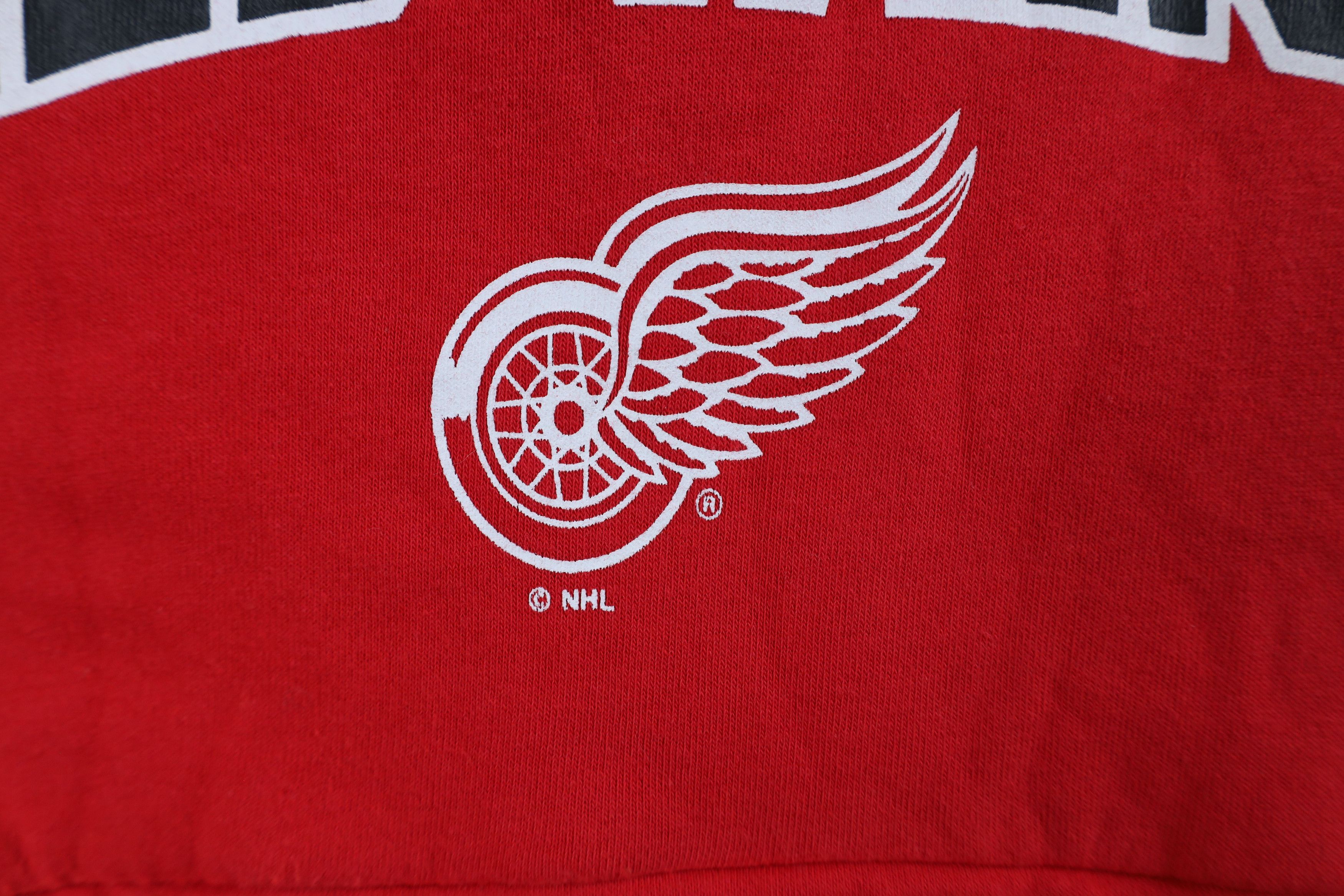 Vintage Vintage NHL Red Wings Hockey Jersey Hoodie Sweatshirt Size US XXL / EU 58 / 5 - 9 Thumbnail