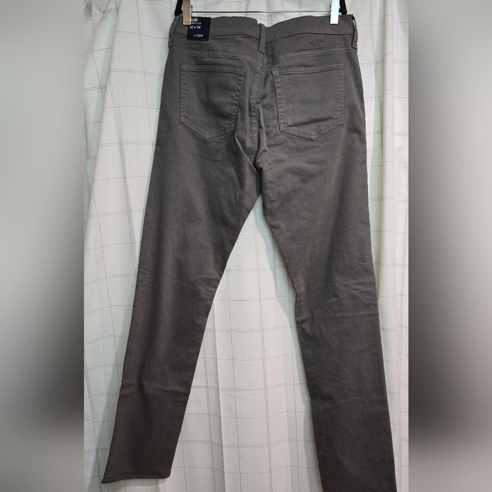 32x34 J Crew Slim-fit garment-dyed five-pocket pant