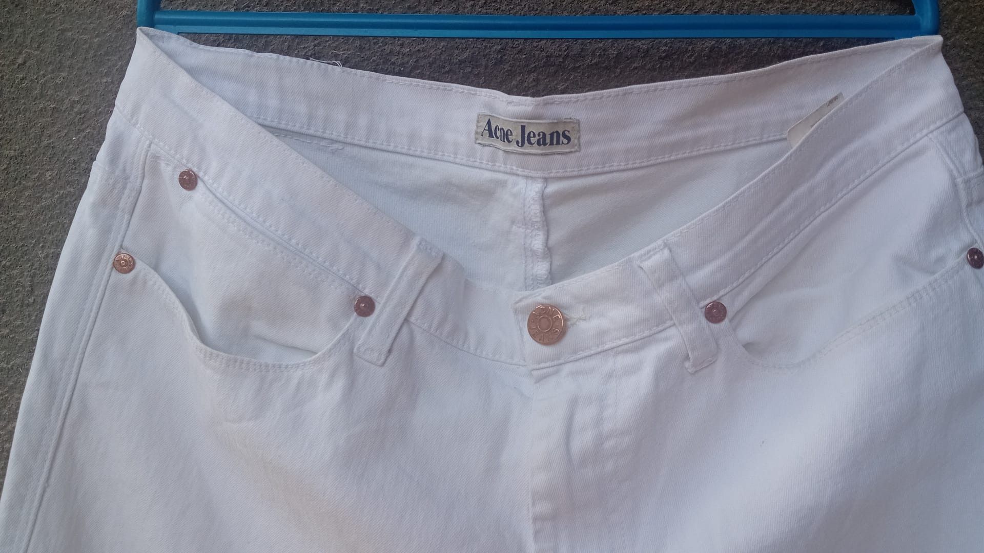 Acne Studios Acne Studios Max White Jeans sz 33x32 Size US 33 - 5 Thumbnail