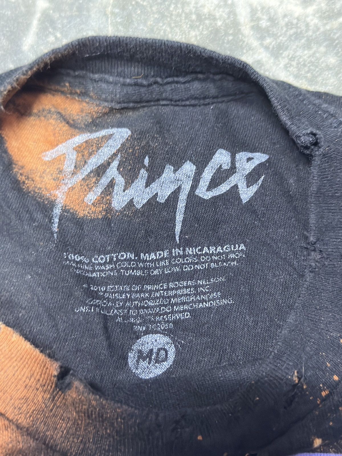 Band Tees × Prince Distressed Vintage Style Prince Purple Rain Very Rare Size US M / EU 48-50 / 2 - 20 Thumbnail