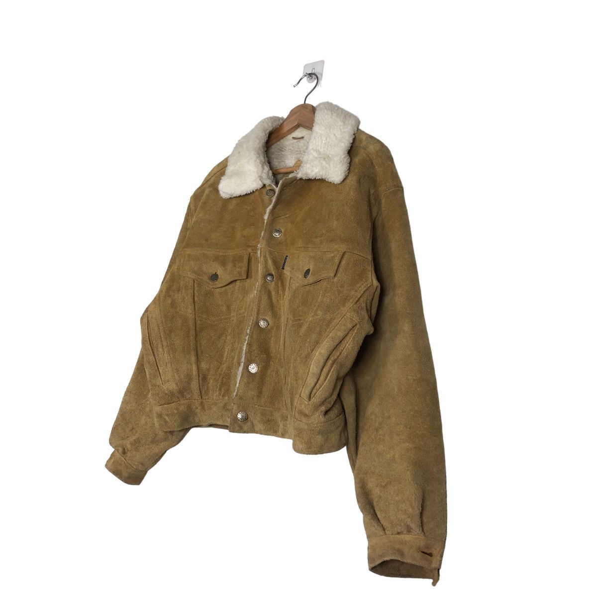 Issey Miyake 🔥Vintage Cropped Biker Leather Jacket Next Stage Sherpa Size US M / EU 48-50 / 2 - 2 Thumbnail