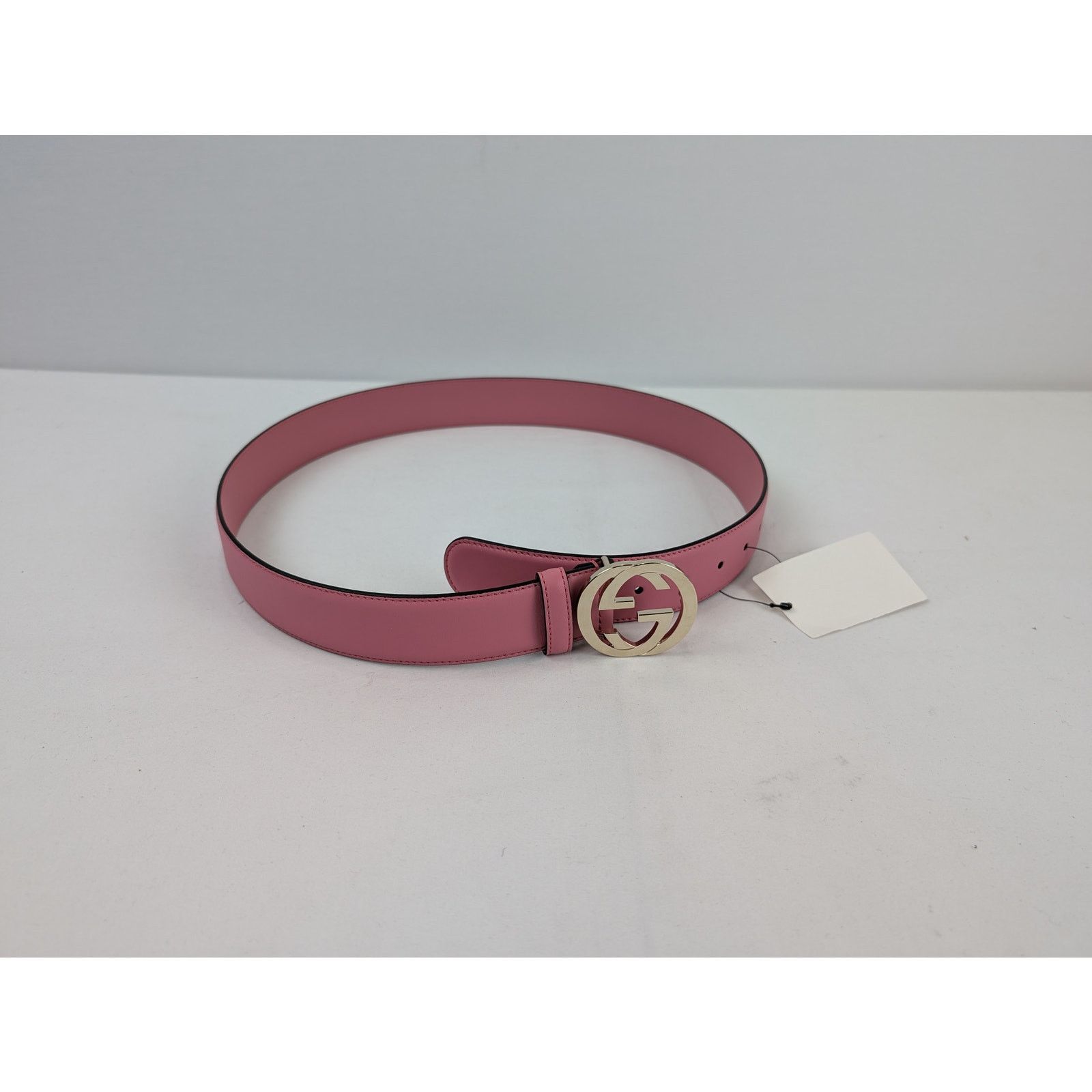 Gucci o1rshd1 Size: 90cm / Moon Belt in Glossy Pink Size ONE SIZE - 9 Thumbnail