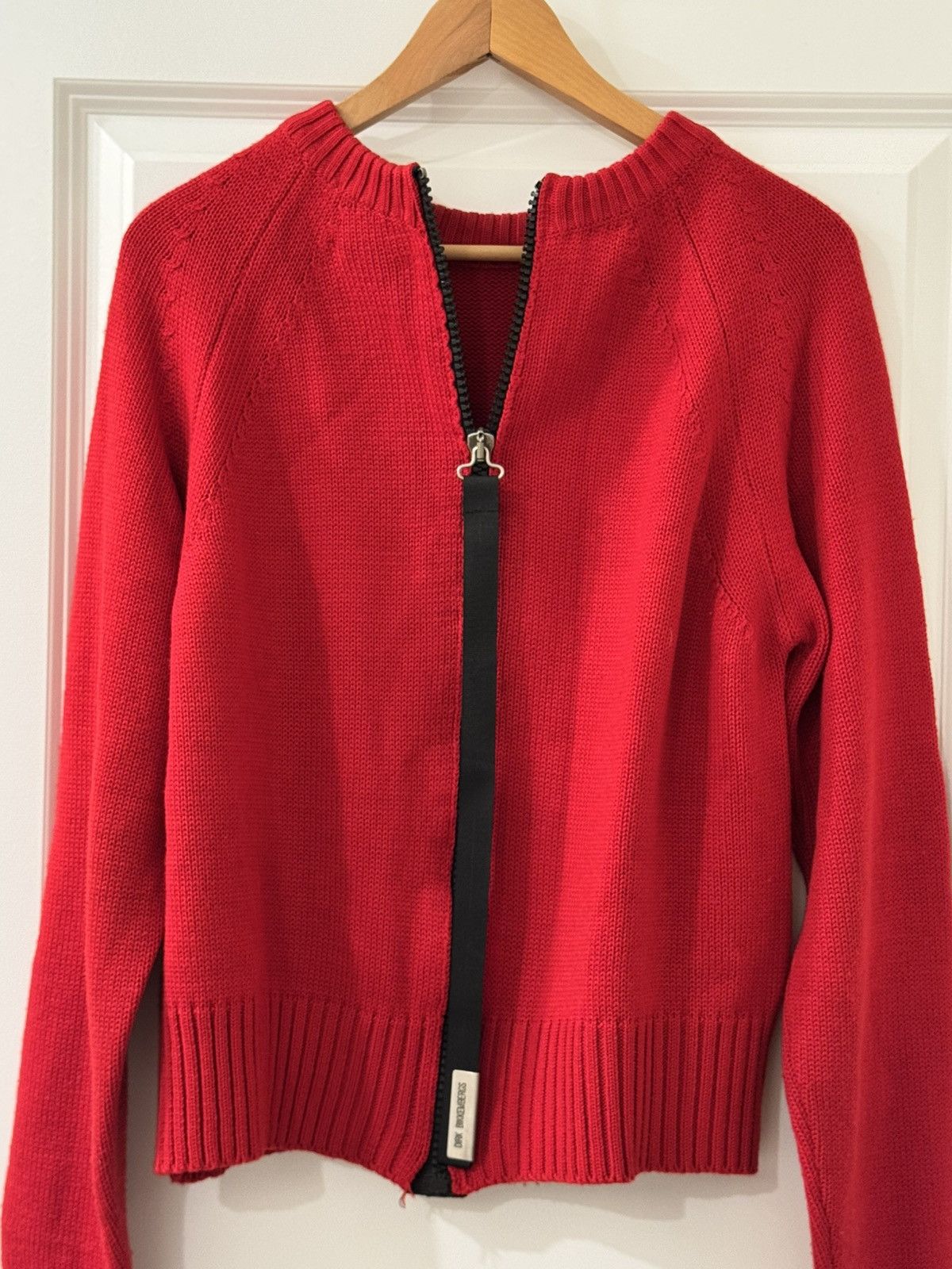 Dirk Bikkembergs AUTHENTIC RARE DIRK BIKKEMBERGS HOMME SCUBA WOOL SWEATER Size US L / EU 52-54 / 3 - 4 Thumbnail