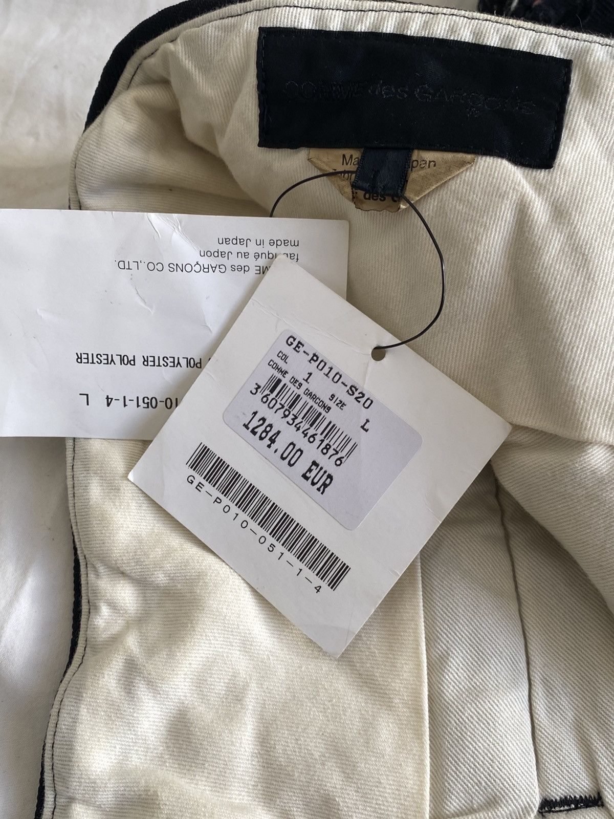 Comme des Garcons Comme des Garçons deconstructed trousers Size 42R - 4 Thumbnail