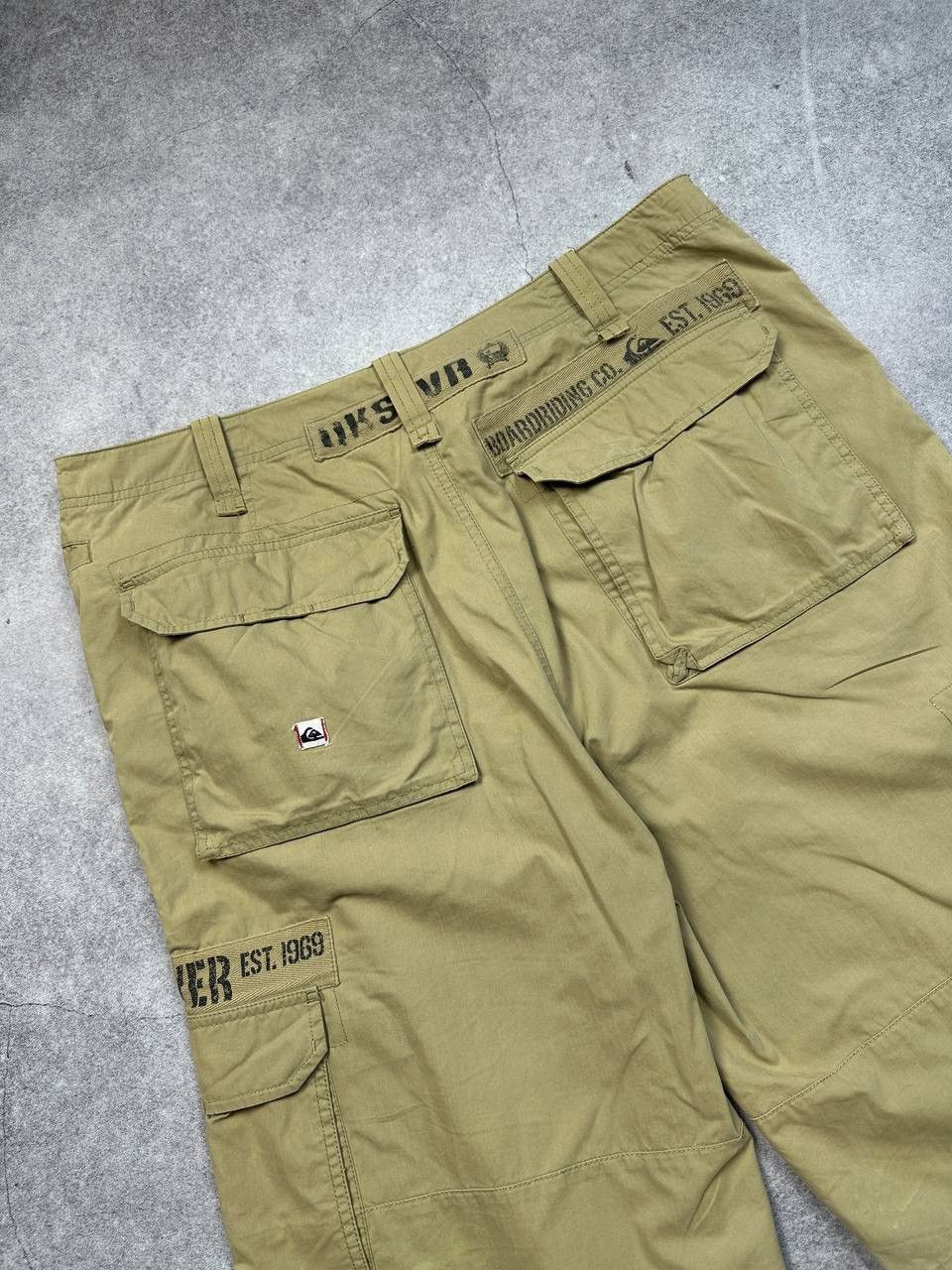 Quiksilver Vintage Quiksilver Cargo Shorts, Size XL – Classic 2000s Size US 36 / EU 52 - 4 Thumbnail