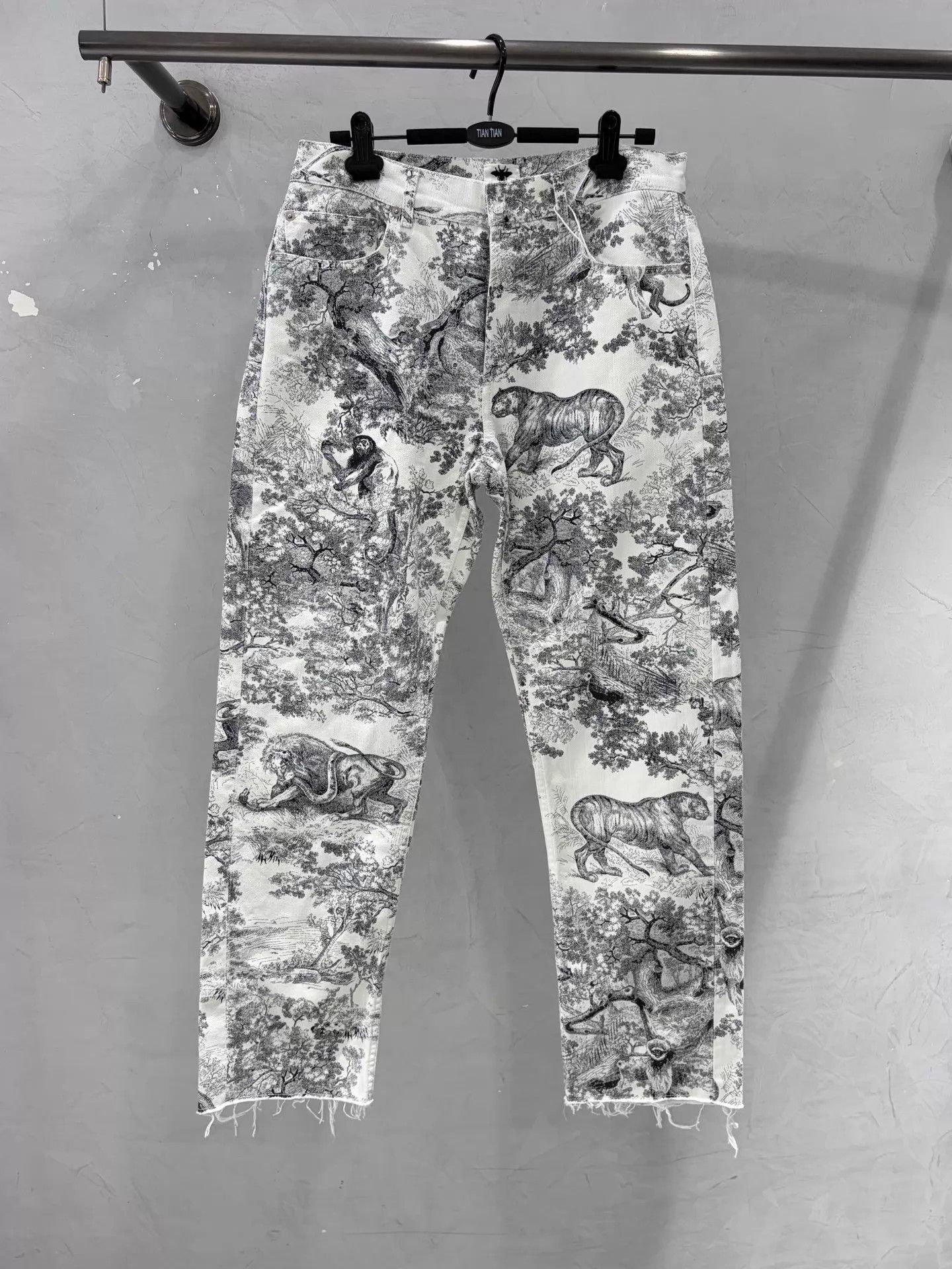 Dior Dior Zoo Series Jeans 38 Size 27" / US 4 / IT 40 - 1 Thumbnail