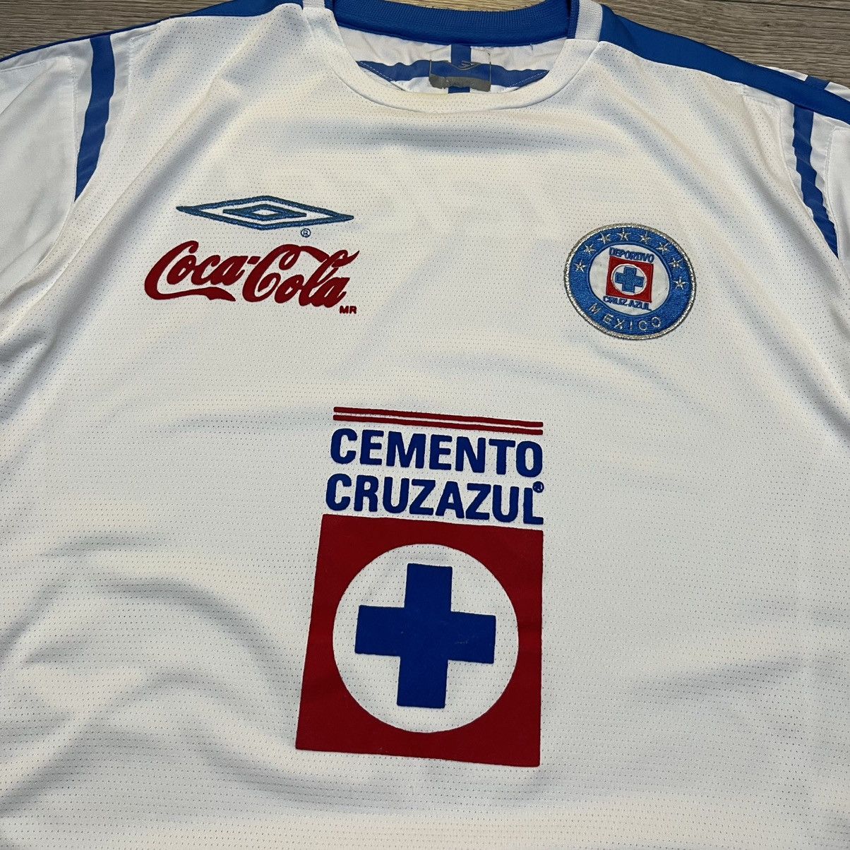 Umbro Umbro Cruz Azul Mexico Home Jersey Coca-Cola Blockore Size US M / EU 48-50 / 2 - 4 Thumbnail