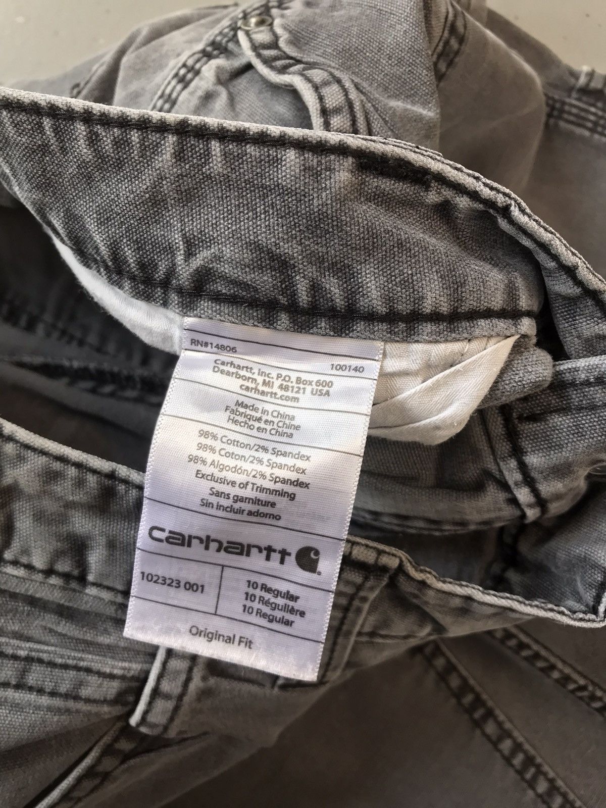 Carhartt × Vintage Vintage Carhartt original fit double knee pant Size US 30 / EU 46 - 6 Thumbnail