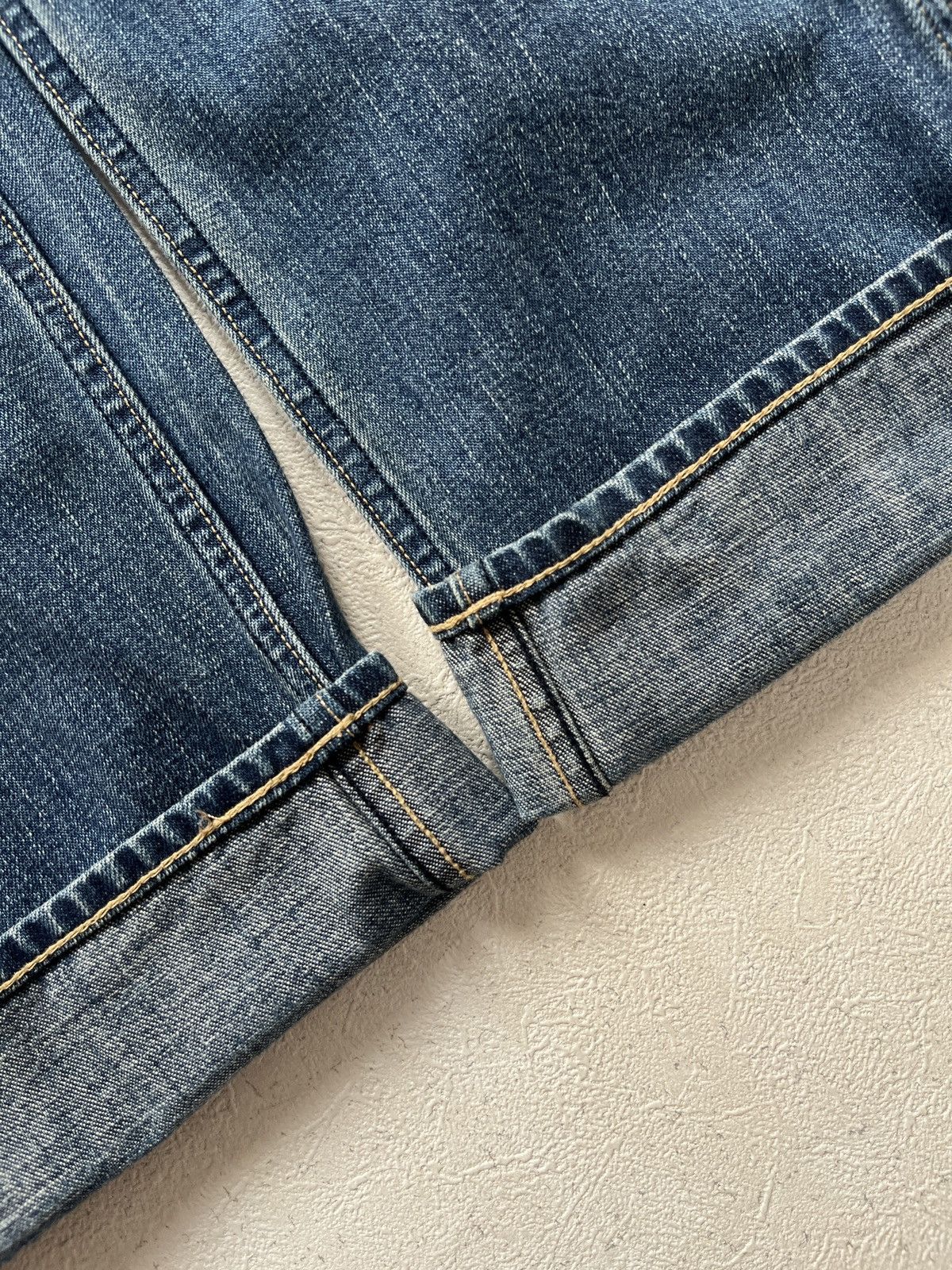 Bape 00’s Bape Ape Head Washed Denim Jeans Size US 32 / EU 48 - 15 Thumbnail