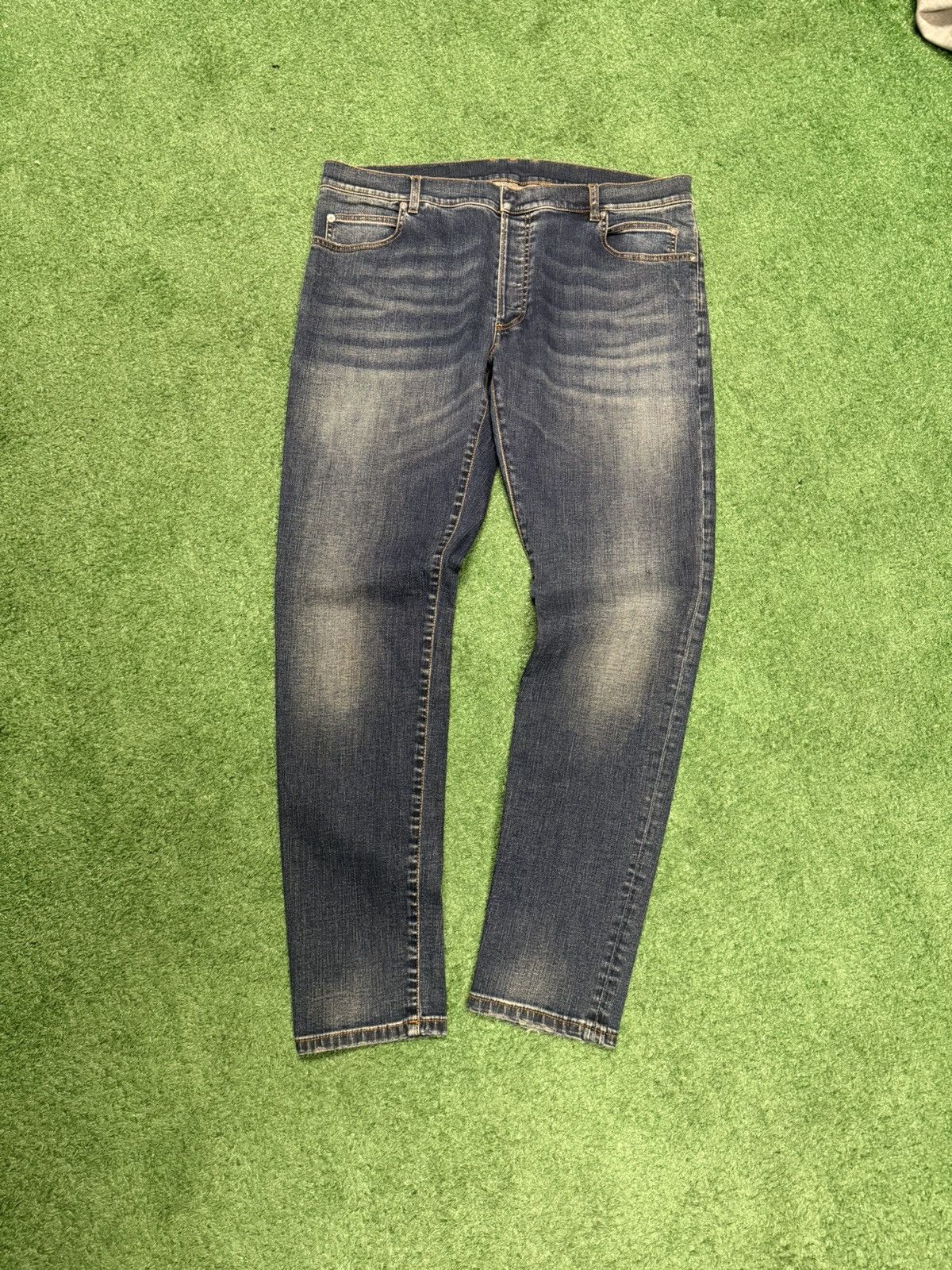 Balmain Balmain paris dark indigo straight let denim Size US 36 / EU 52 - 1 Thumbnail