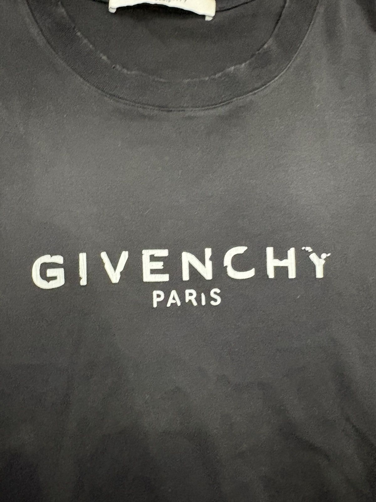 Givenchy Women's Givenchy Spell Out Logo Black T Shirt Large Size L / US 10 / IT 46 - 3 Thumbnail