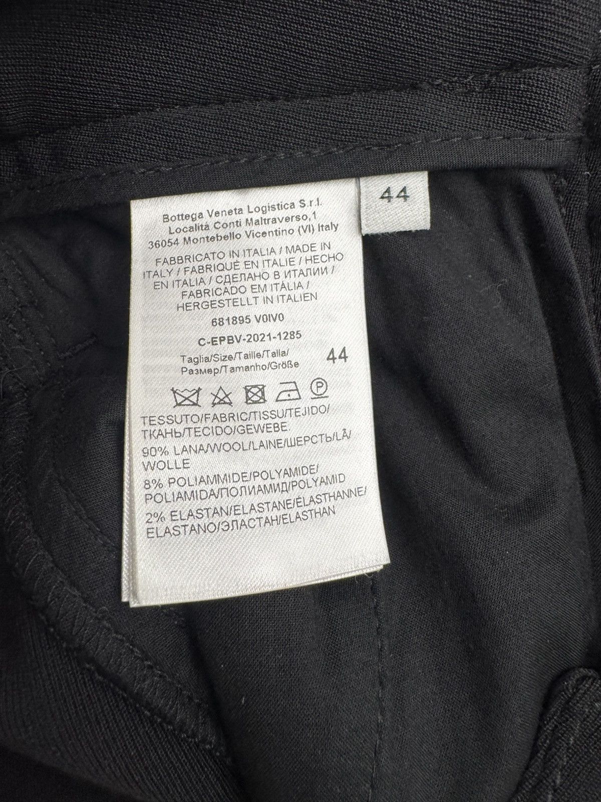 Bottega Veneta $1850 Bottega Veneta Salon Two Double Calvary Pants 44(8) Size 30" / US 8 / IT 44 - 5 Thumbnail