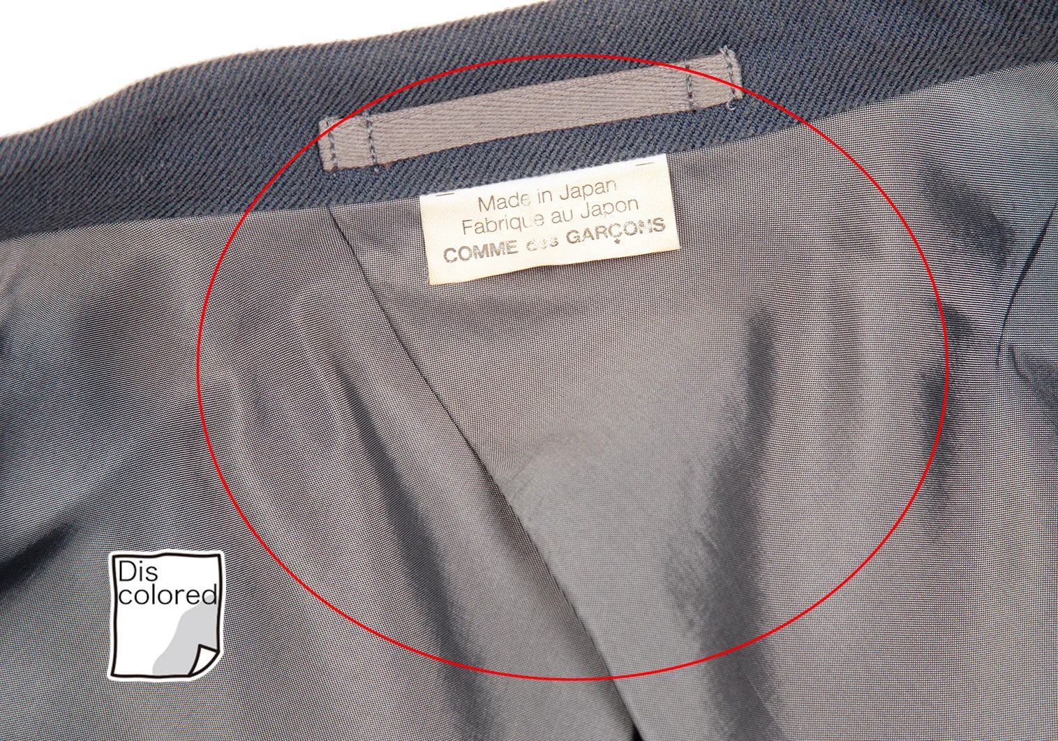 Comme des Garcons Homme Plus Cotton Linen Tailored Jacket in Blue Grey Size S Size US S / EU 44-46 / 1 - 12 Thumbnail