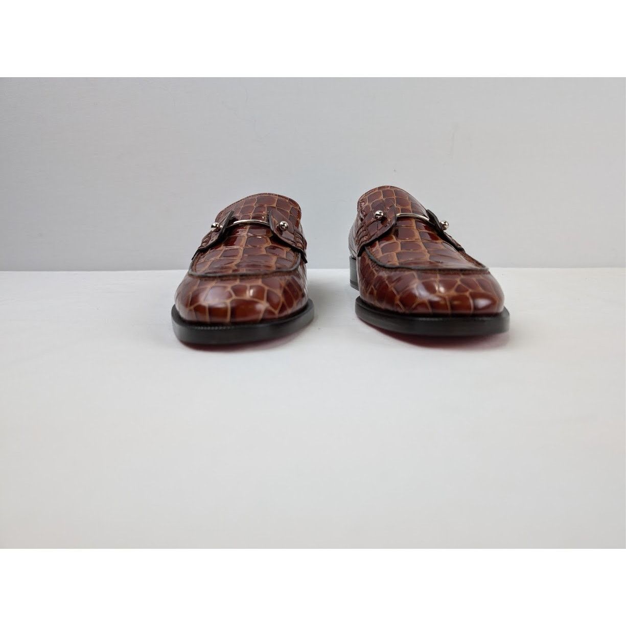Christian Louboutin o1rshd1 Chambelimoc Flat Shoes in Brown Size US 9.5 / EU 42-43 - 8 Thumbnail