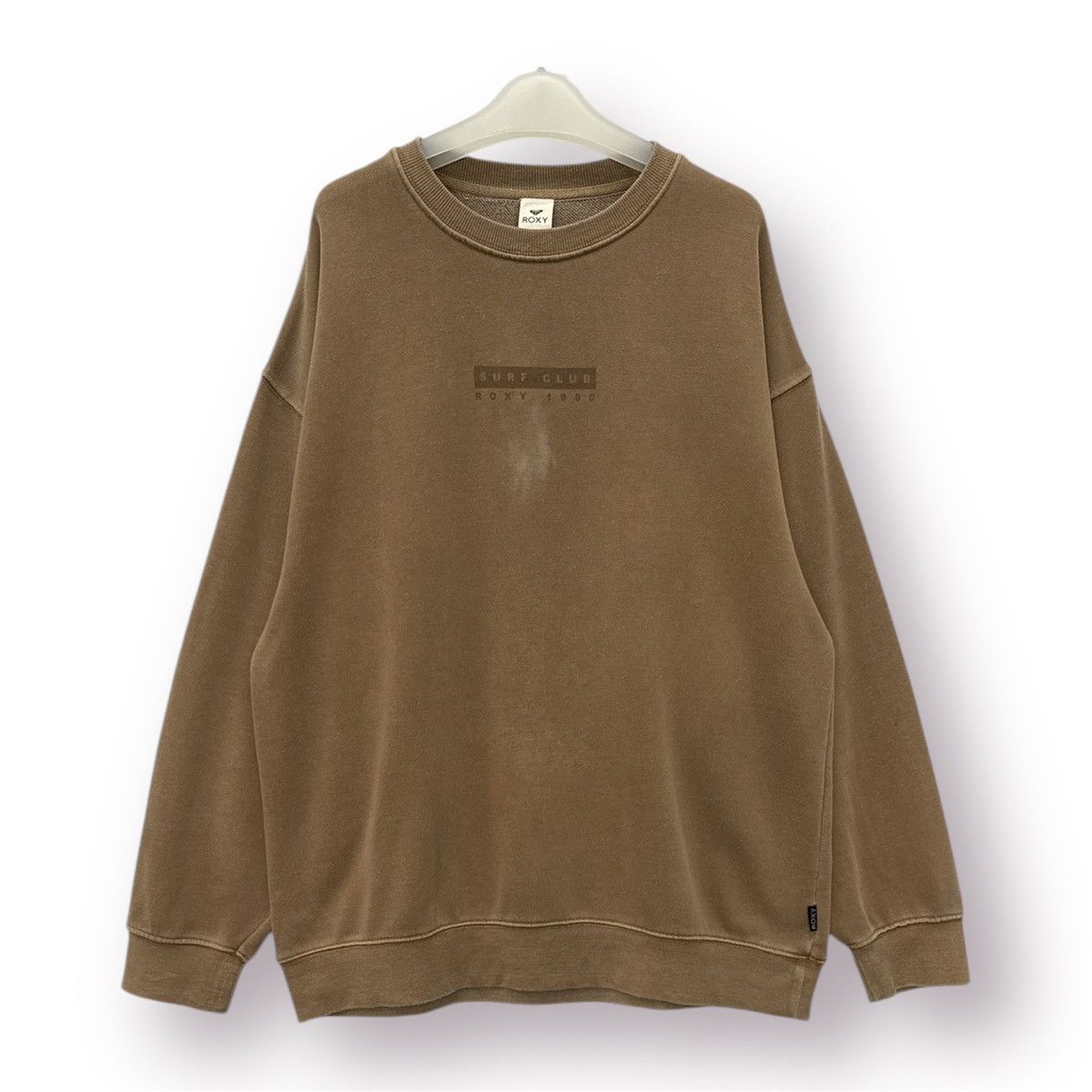 Quiksilver × Vintage 🔥 VINTAGE SURF ROXY By QUIKSILVER LOGO SWEATSHIRT - S Size US L / EU 52-54 / 3 - 1 Thumbnail