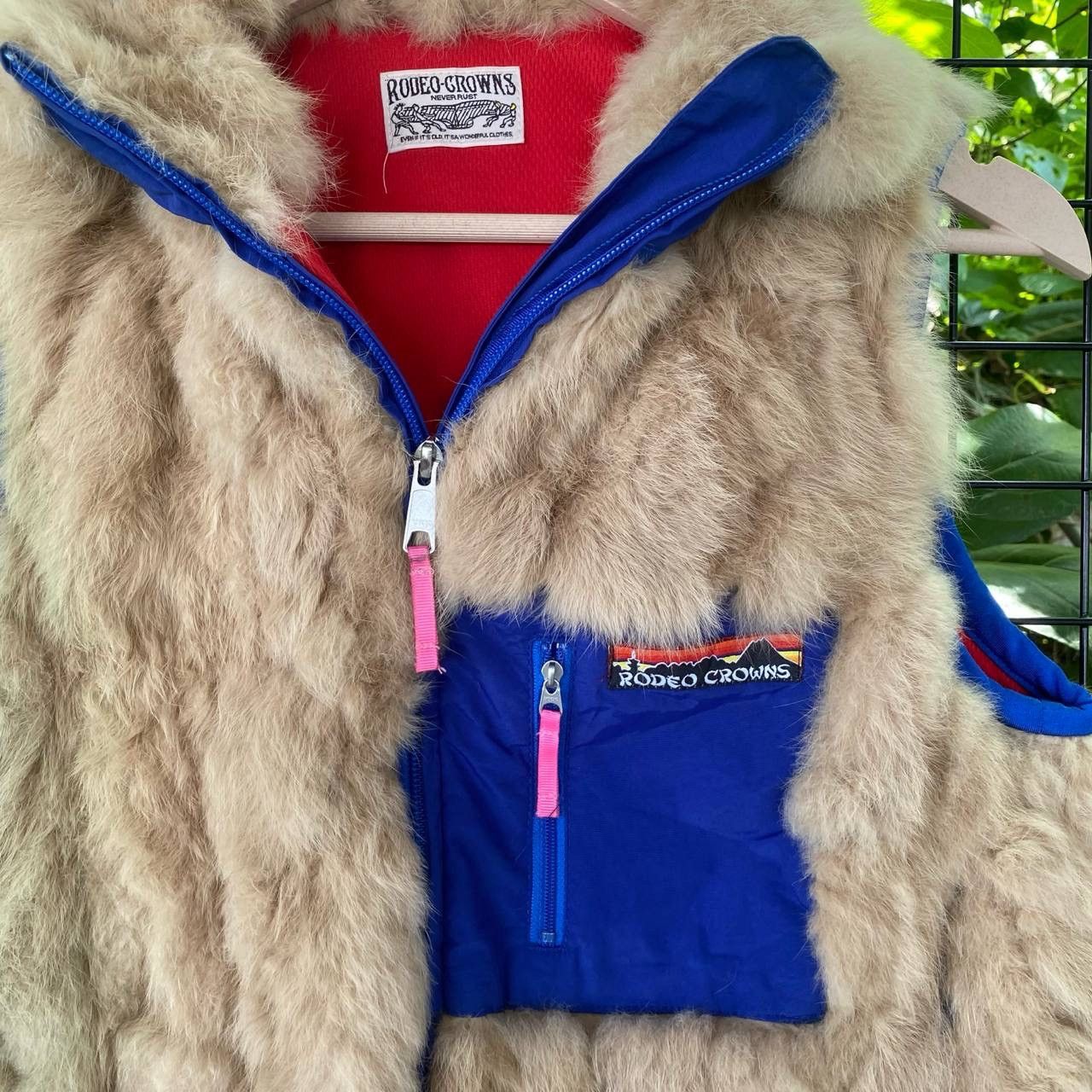 Other Faux Fur Fluffy Vest by Rodeo Crowns Size S / US 4 / IT 40 - 3 Thumbnail